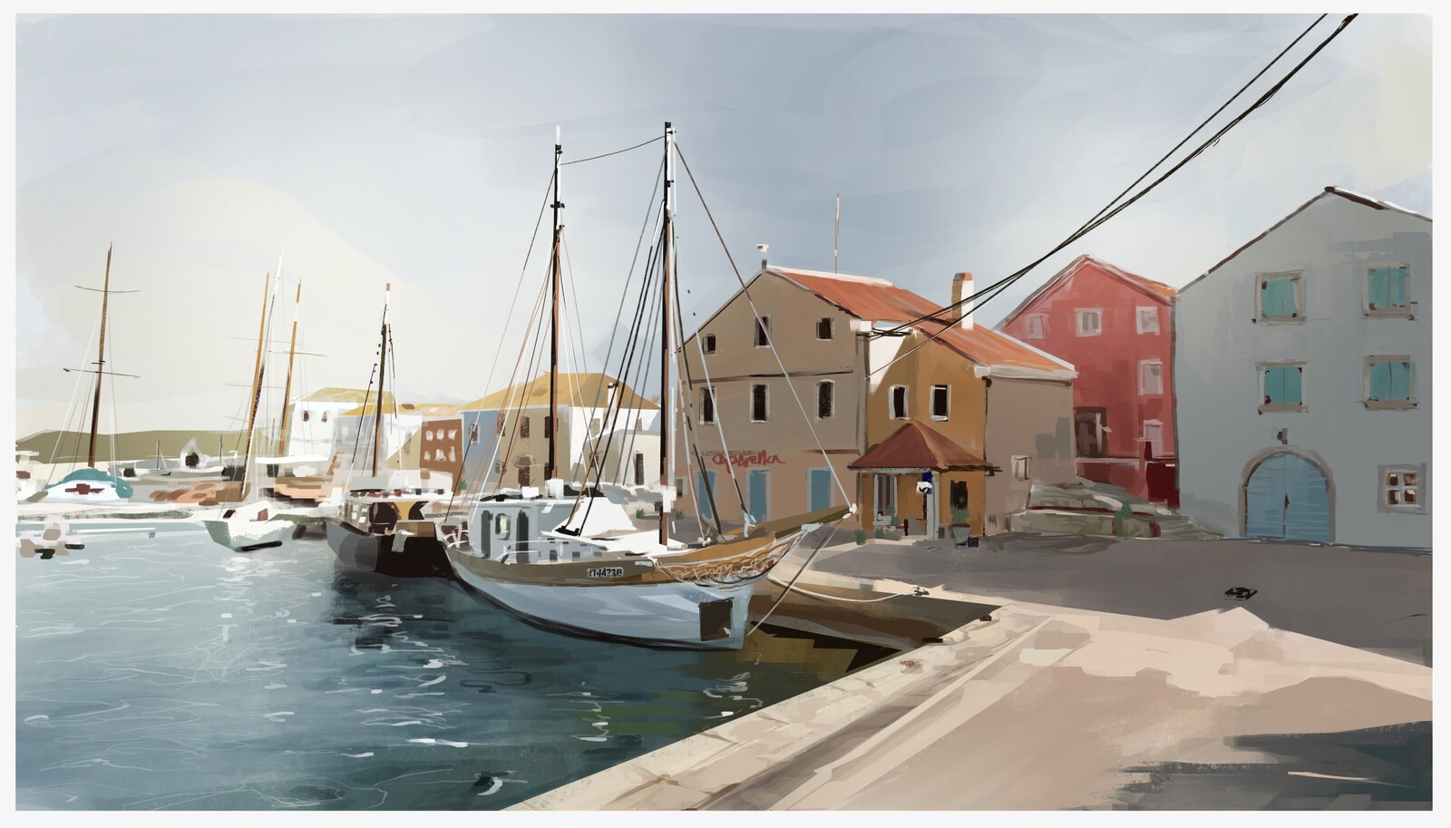 Quick Sketches. Virtual plein air
