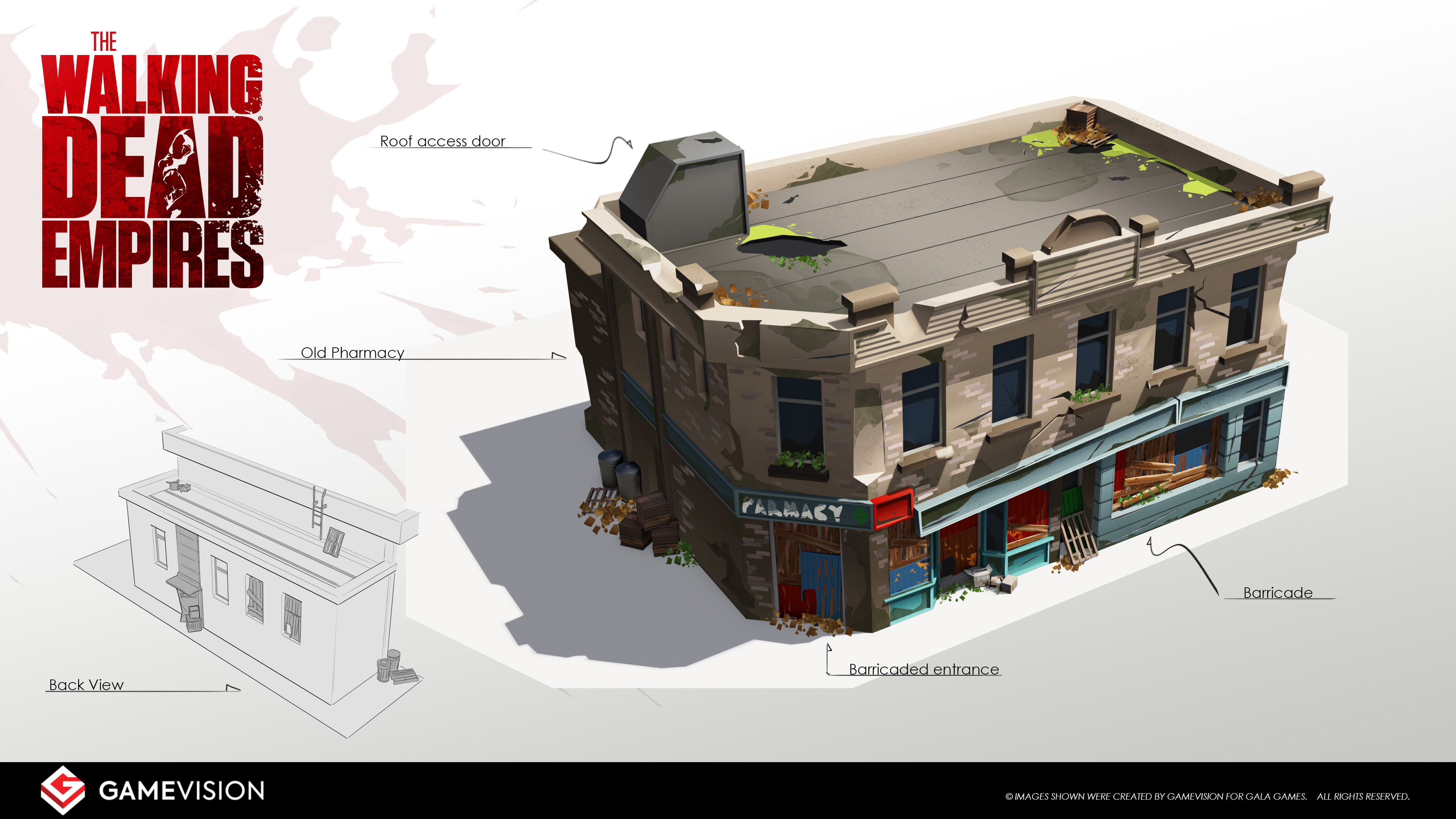 Old Pharmacy Render
