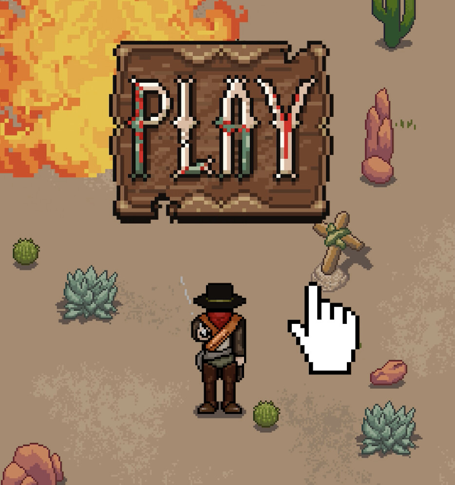 ArtStation - Wild West pixel art game