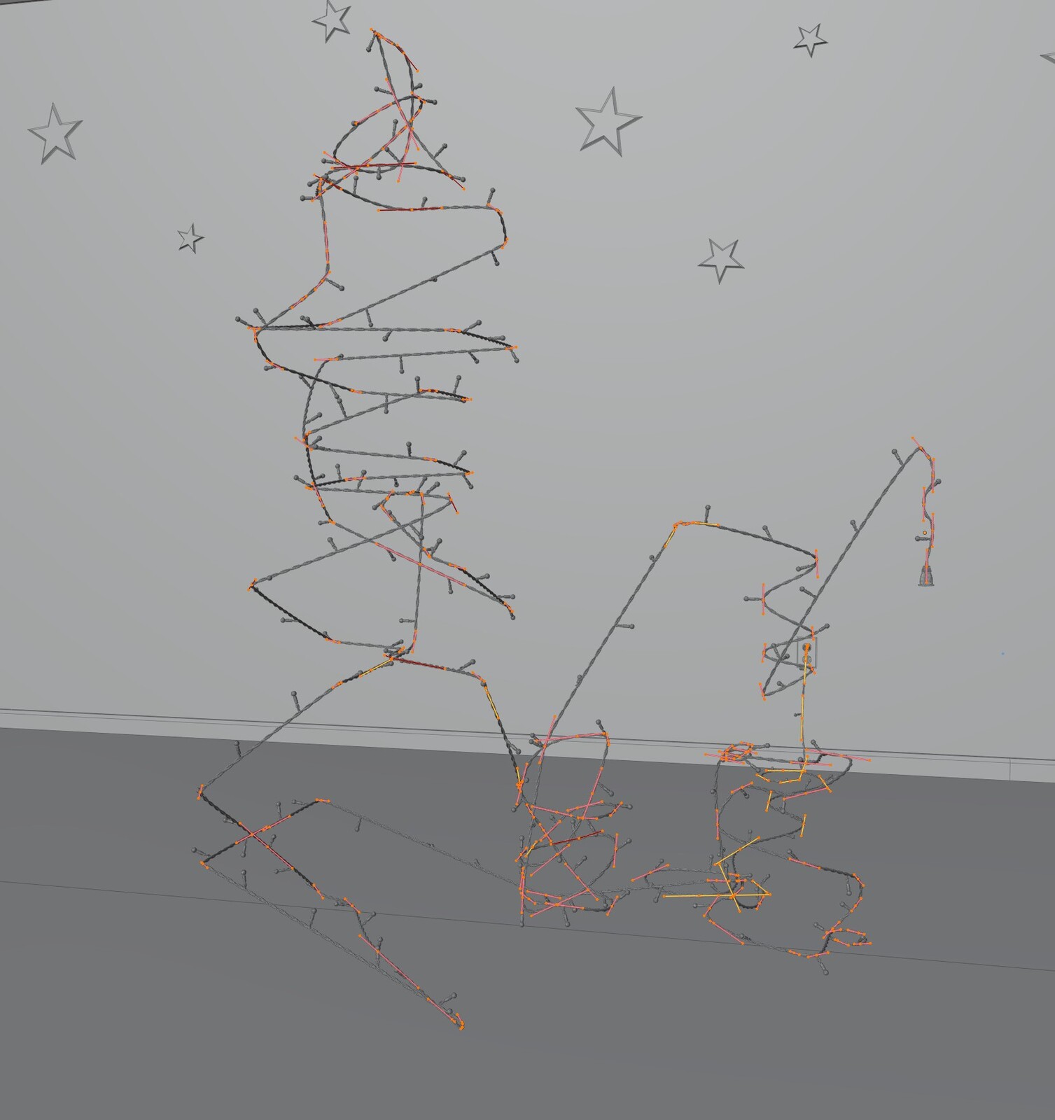 Christmas wire chaos!