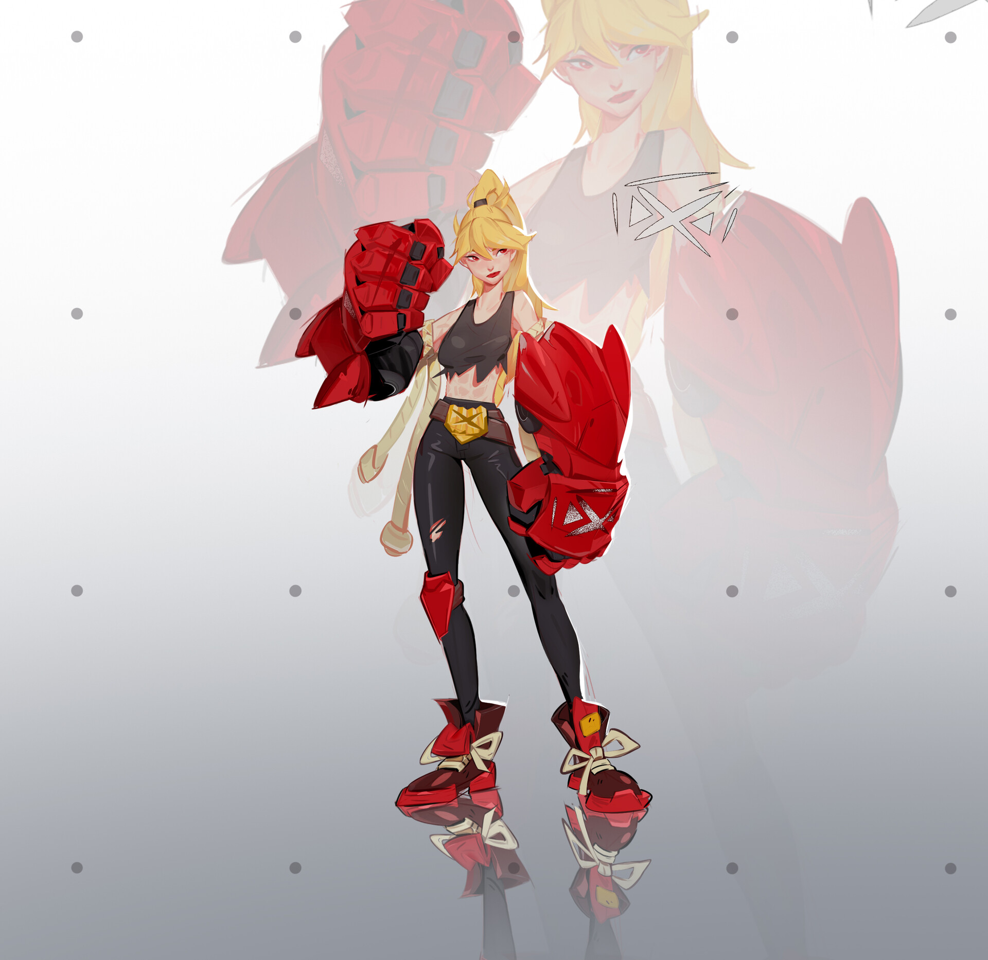 ArtStation 拳击手