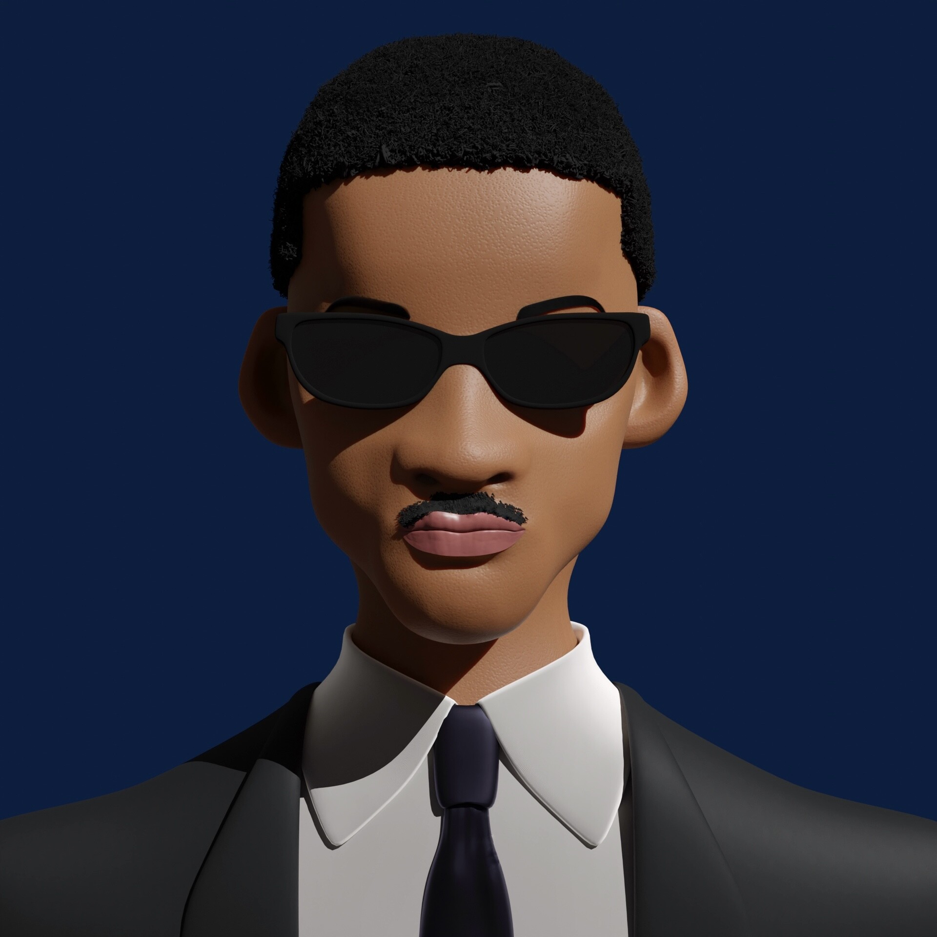 ArtStation - WILL SMITH IN 3D