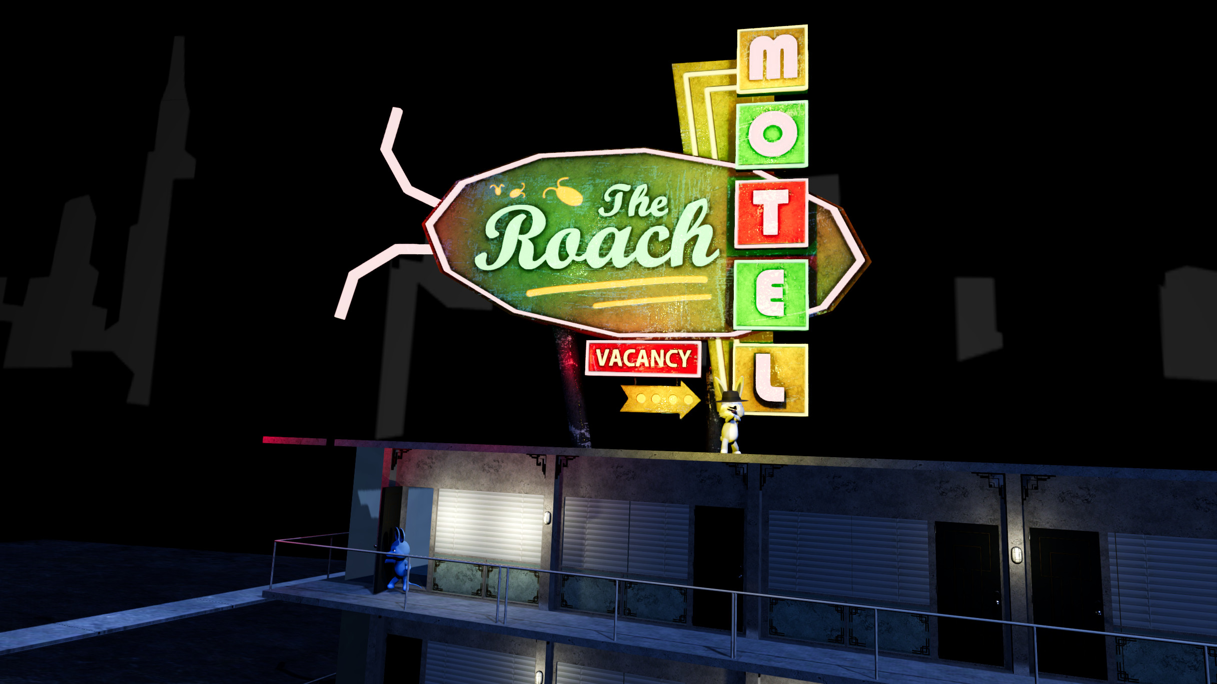 The Roach Motel Sign