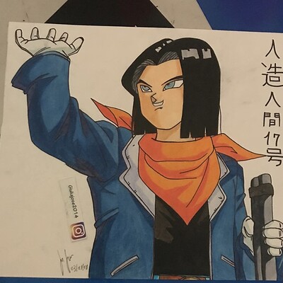Android 17 by TheSignatureKat on DeviantArt