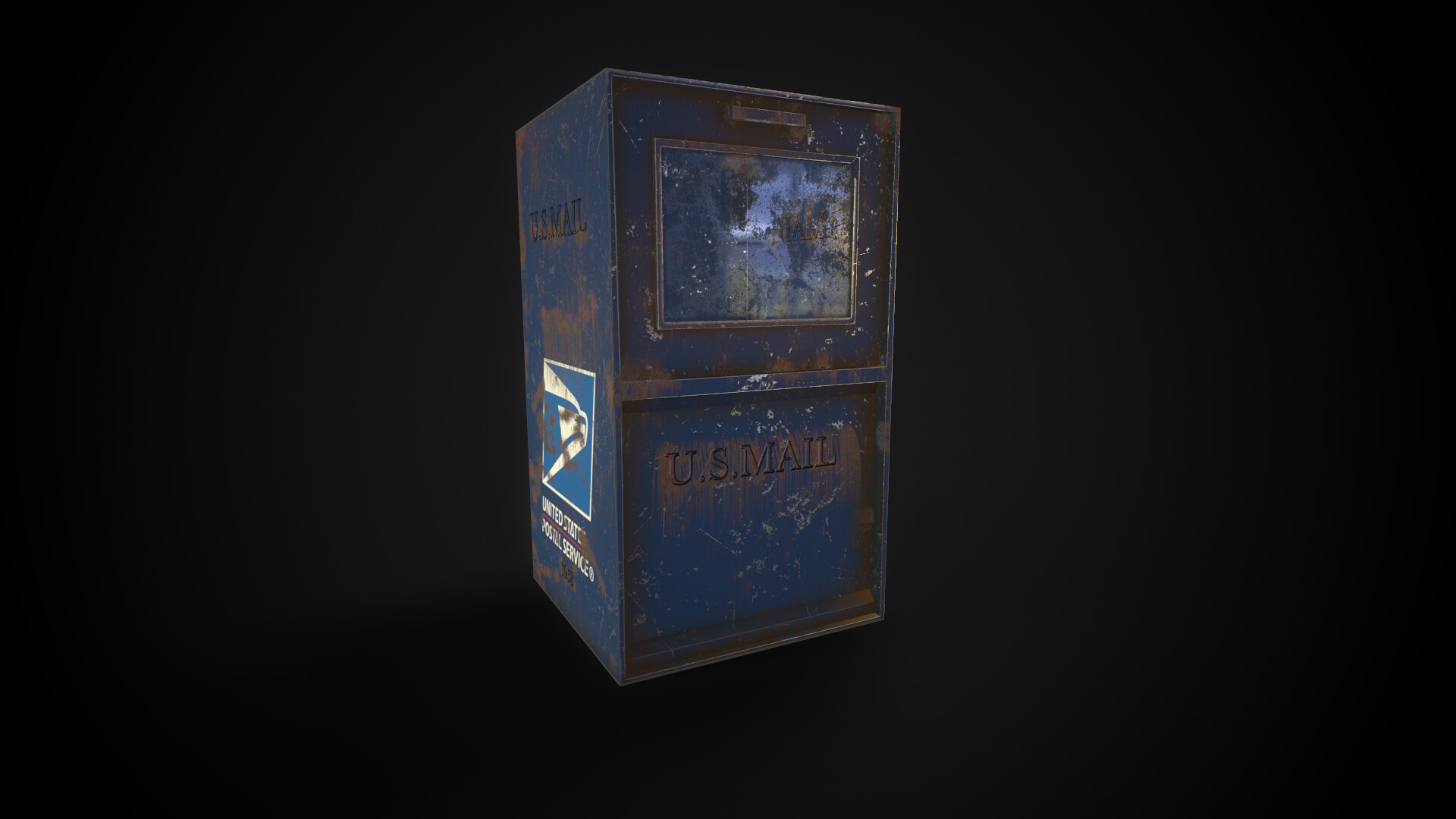 ArtStation - 3D Model: U.S. MAIL Mailbox