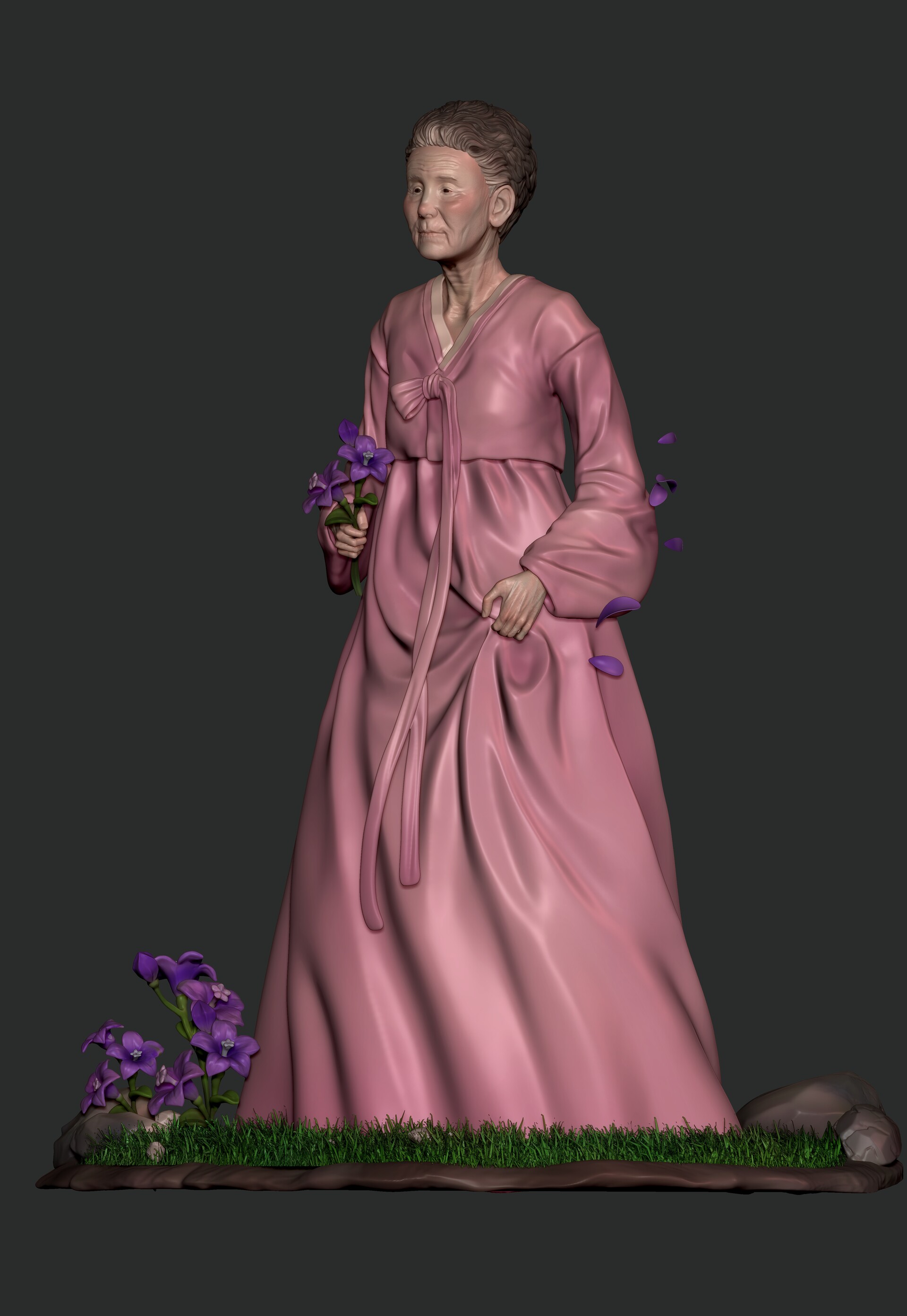 ArtStation - My lovely grandmother