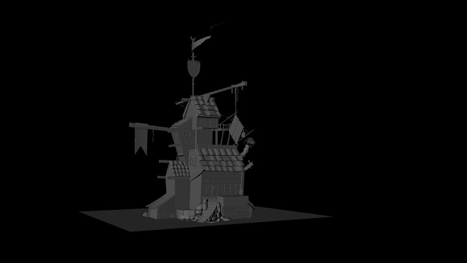 ArtStation - bg model 2