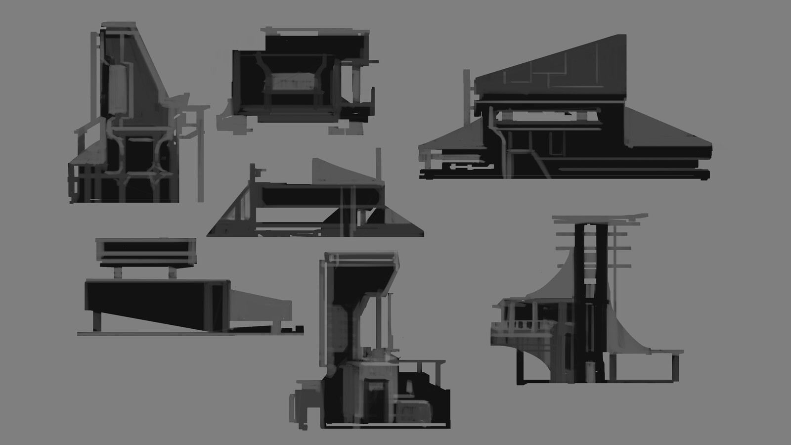 Building Silhouette Studies