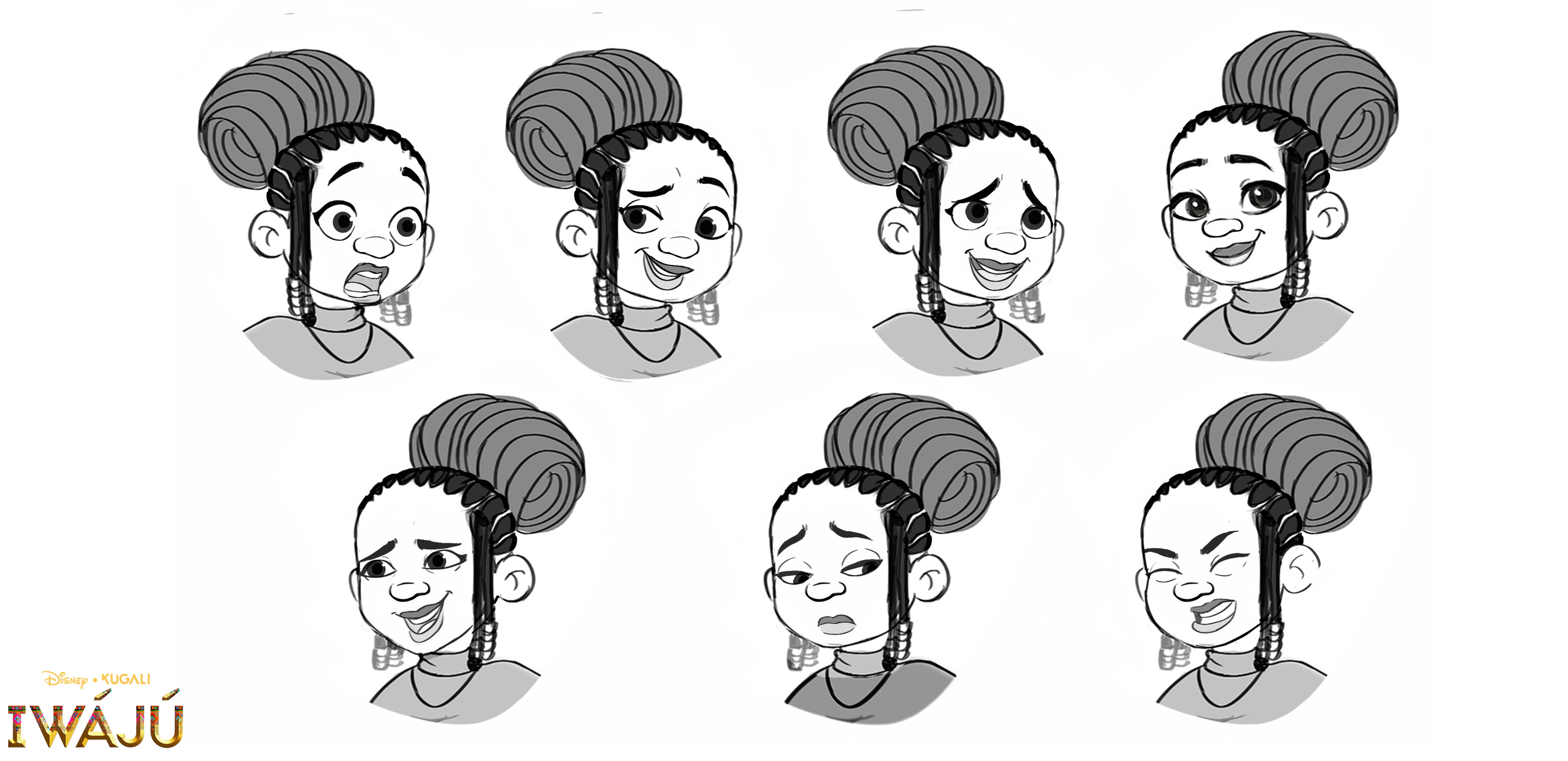  facial expression for Tola