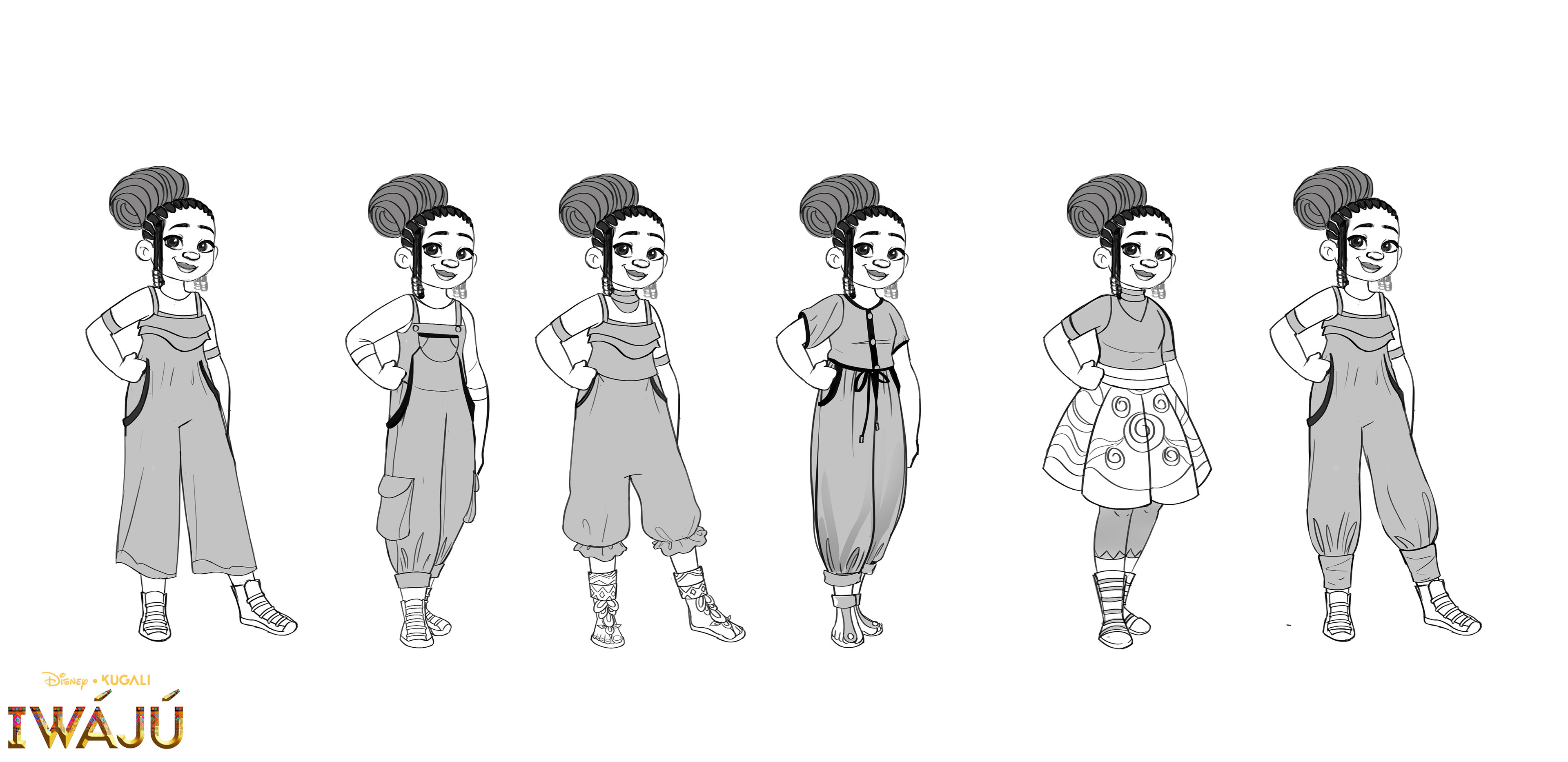 Outfit sketch options 2
