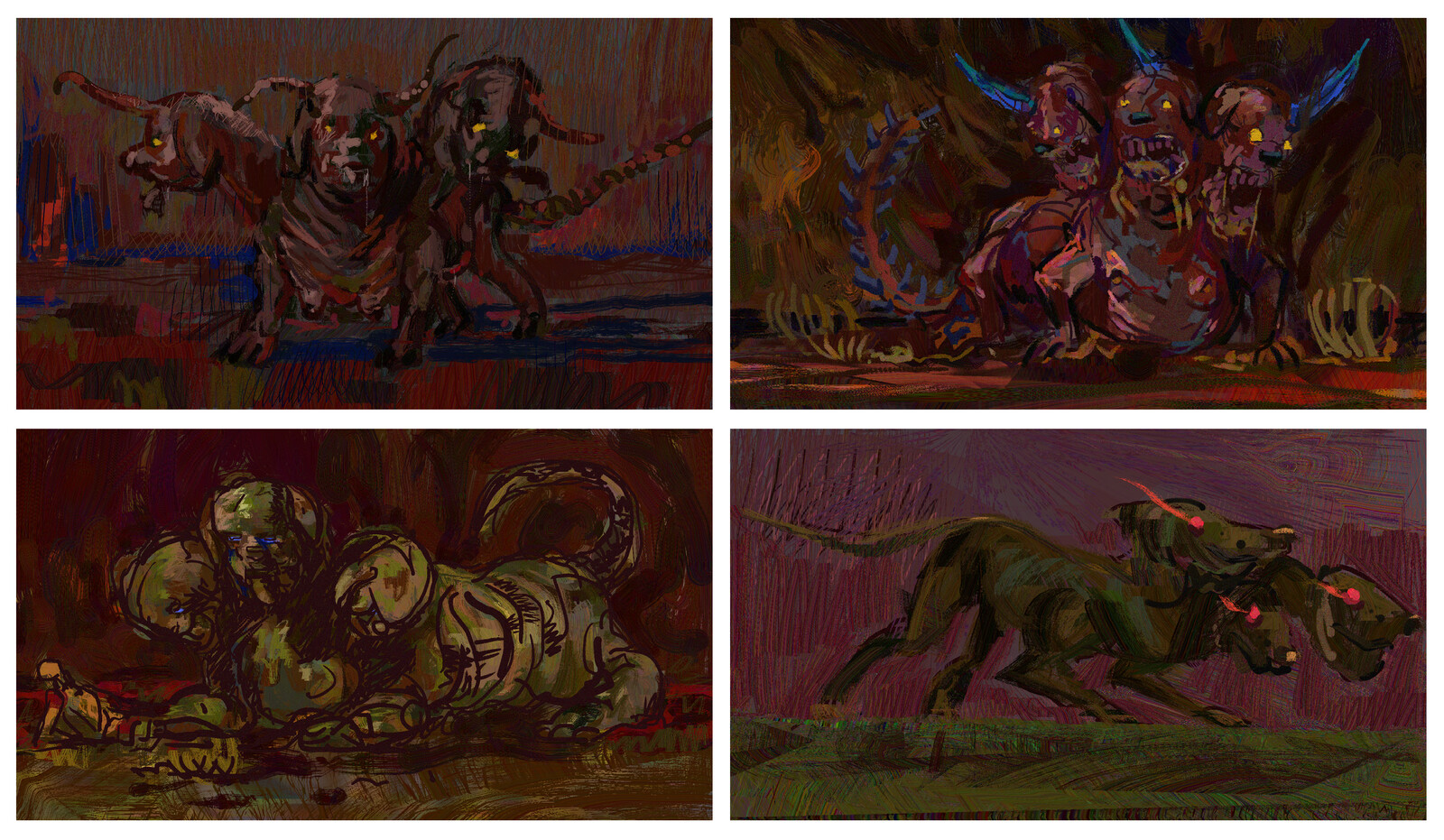 sketches for cerberus