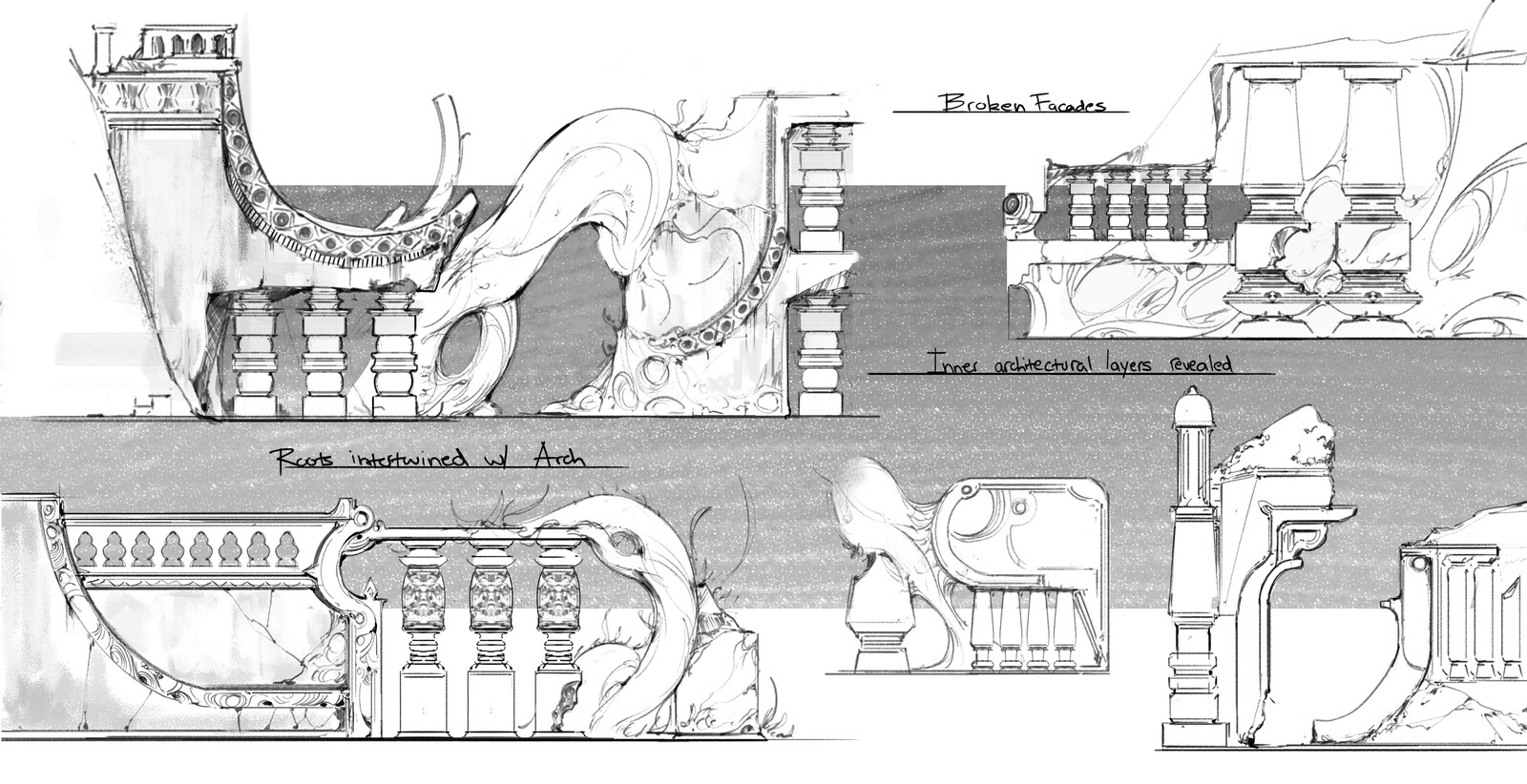 Architectural Sketches