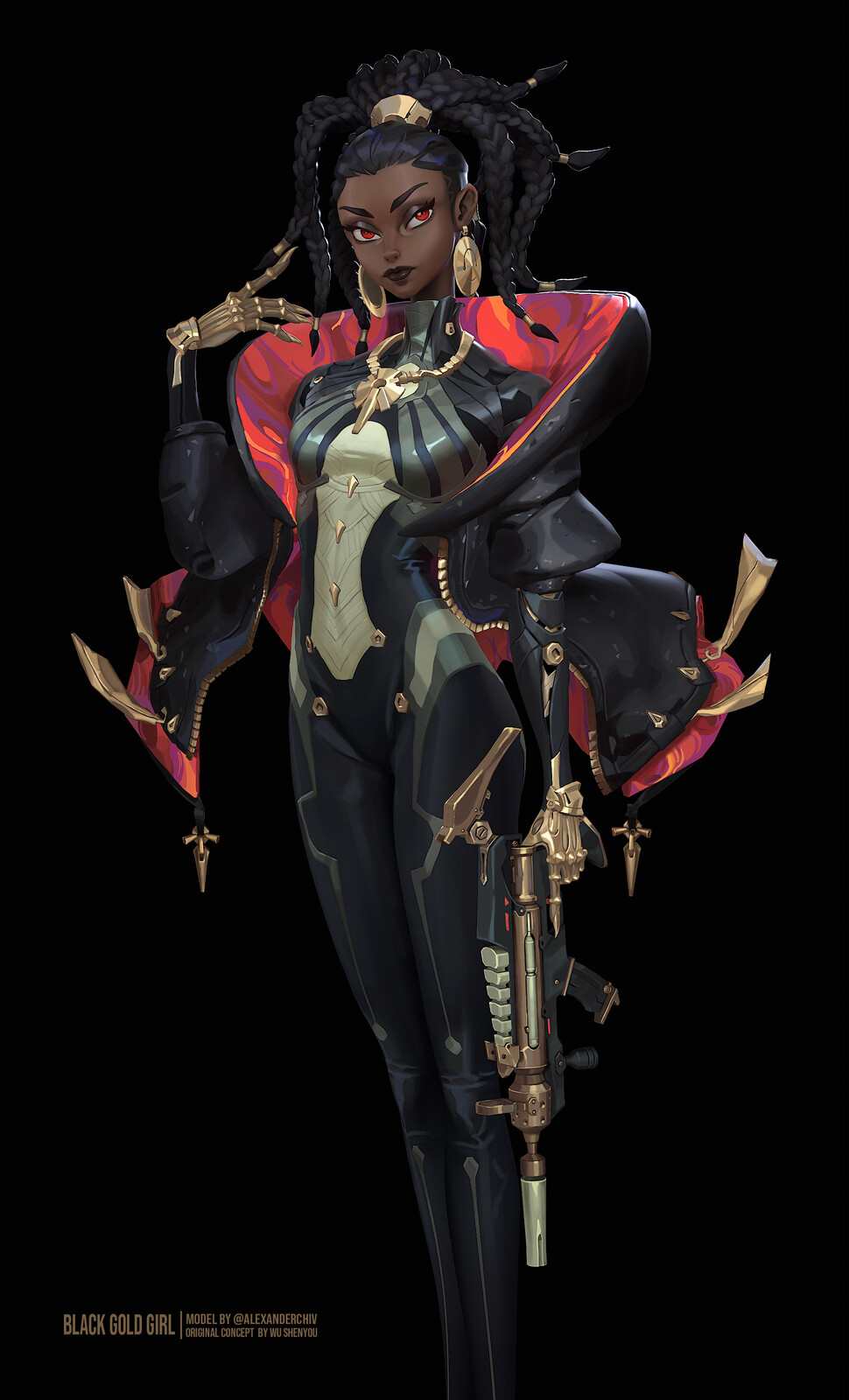 Marmoset Render Close

