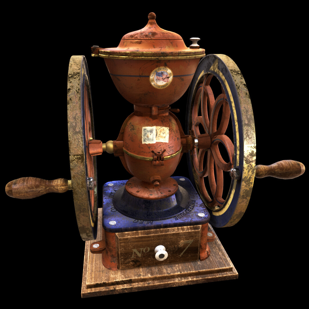 ArtStation - 3d prop modeling & texturing