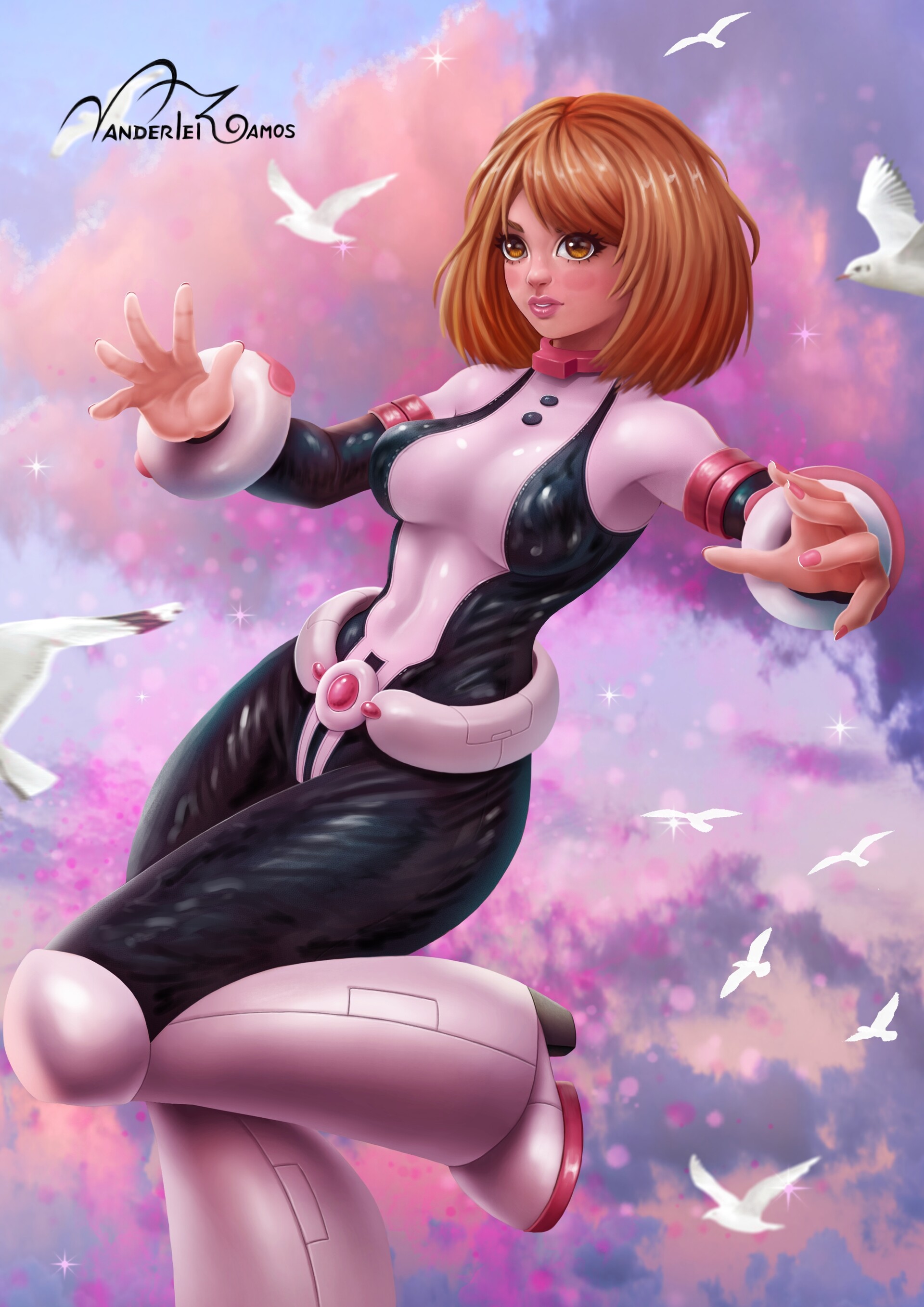 ArtStation - Ochako Uraraka