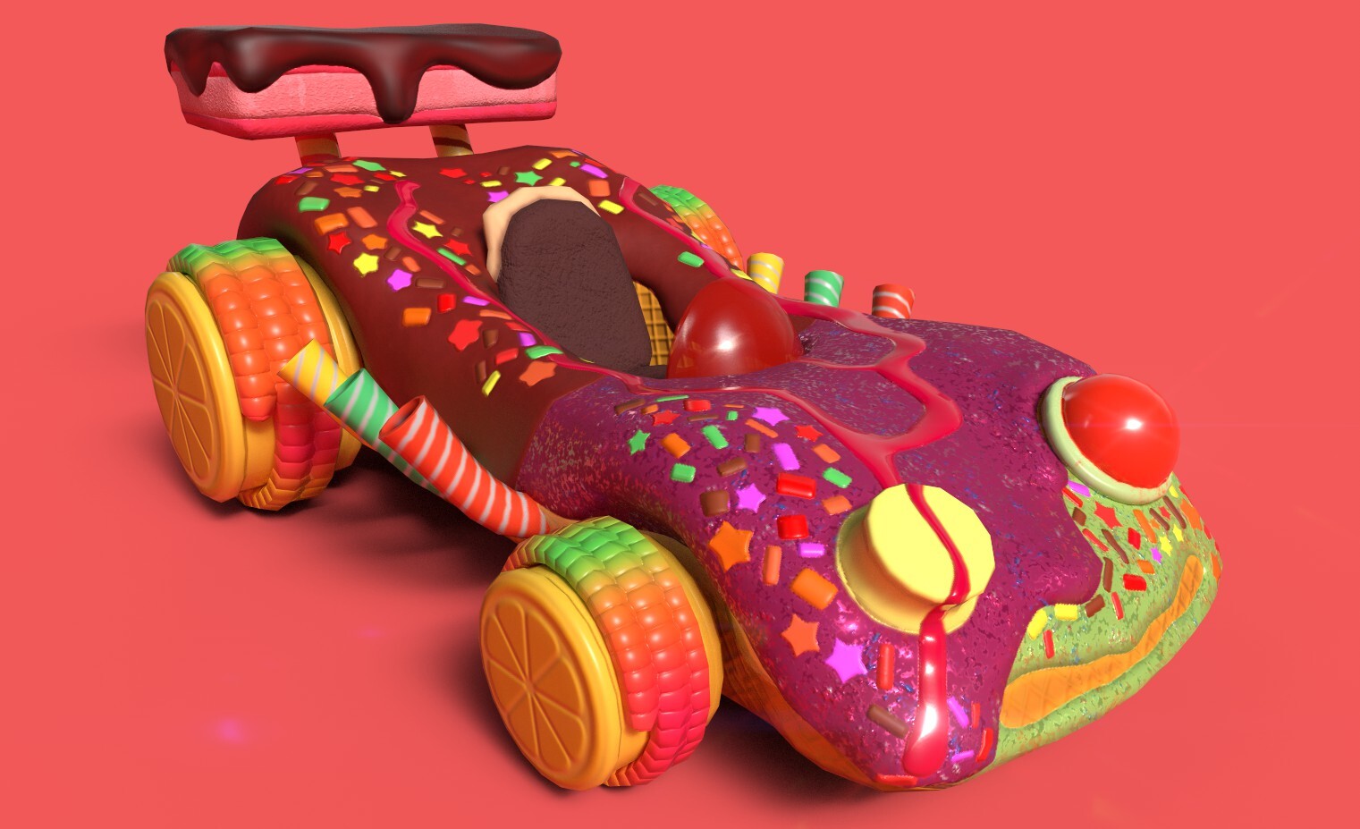 wreck it ralph vanellope car