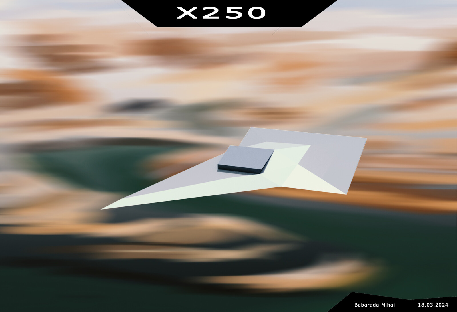 X250 fighter jet