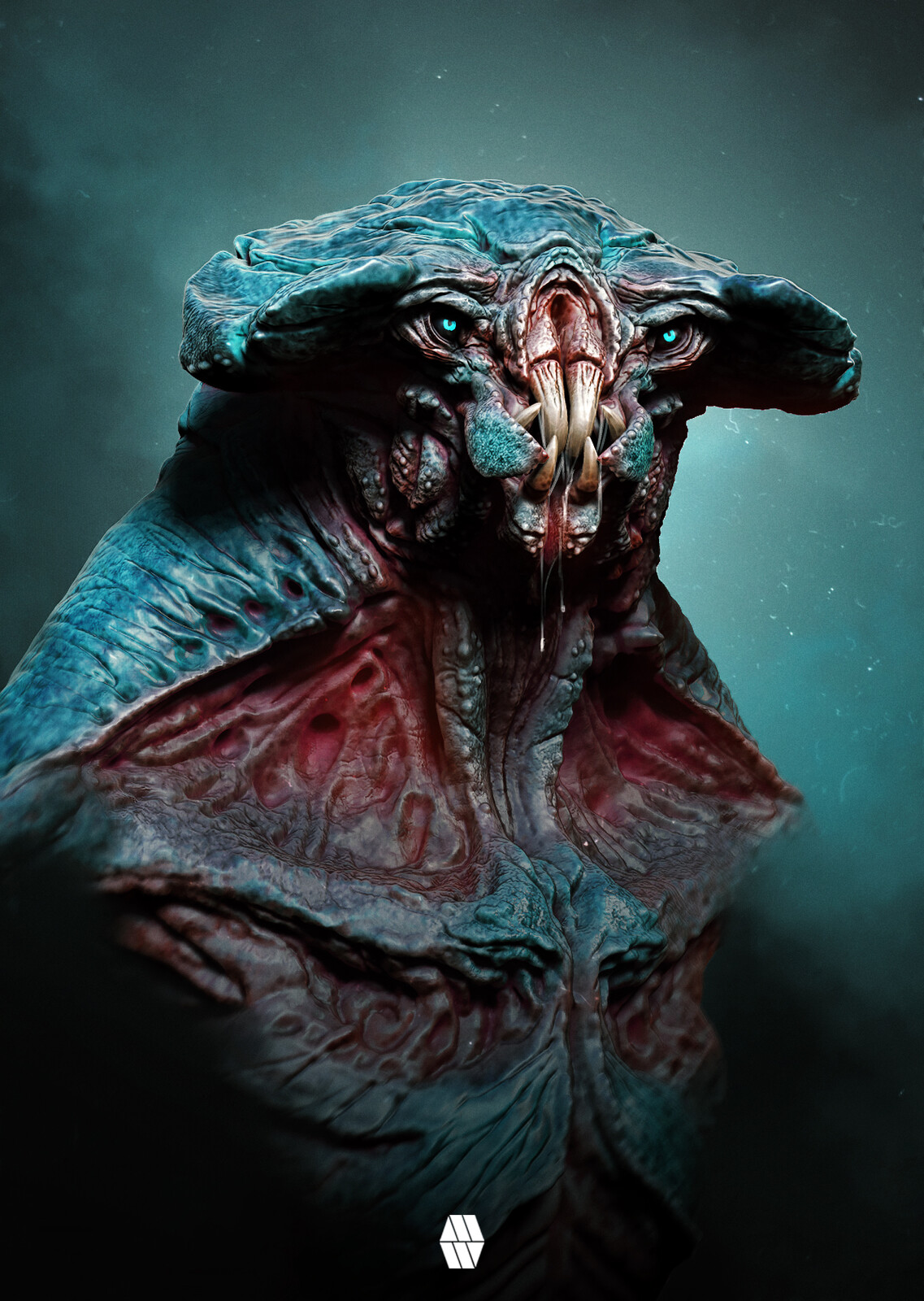 A Monster Emerges - 'Alien Bust' Concept 