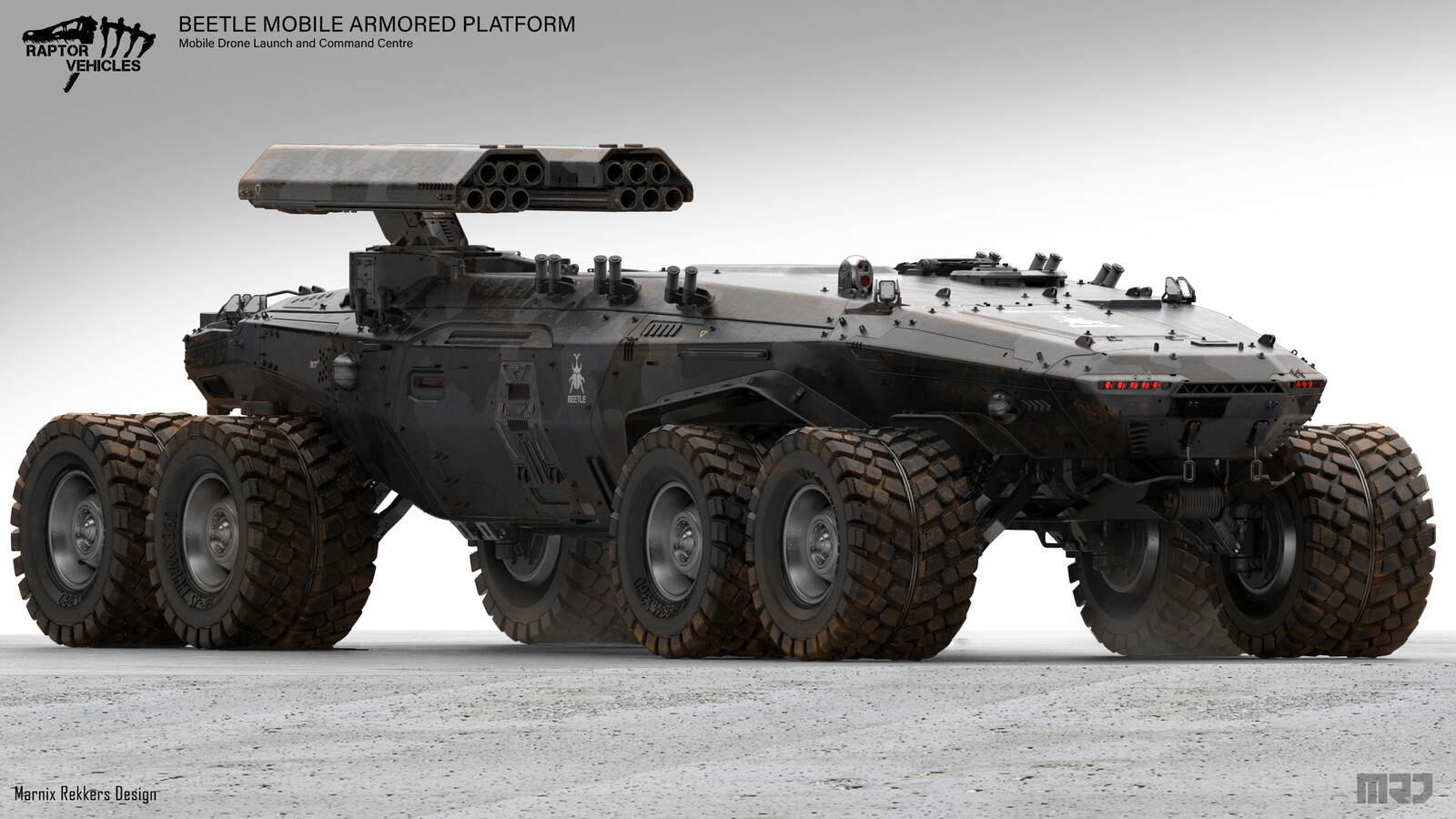 BEETLE Mobile Drone launch and Command Centre
