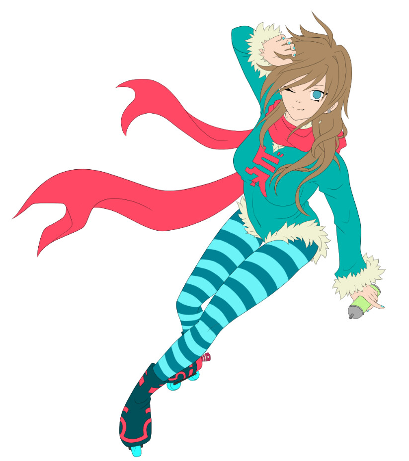Flat colors