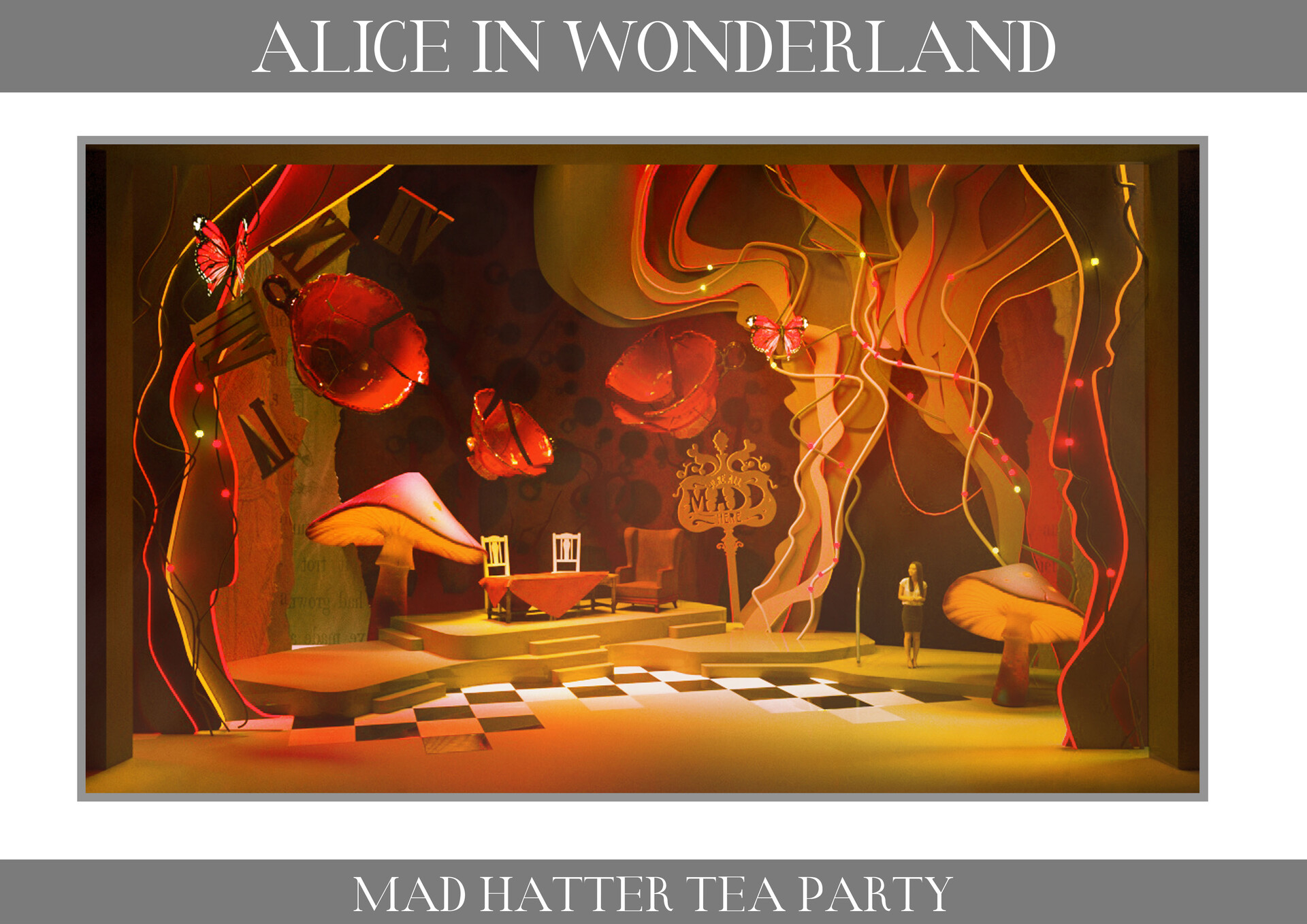 ArtStation - ALICE IN WONDERLAND THEATRE DESIGN