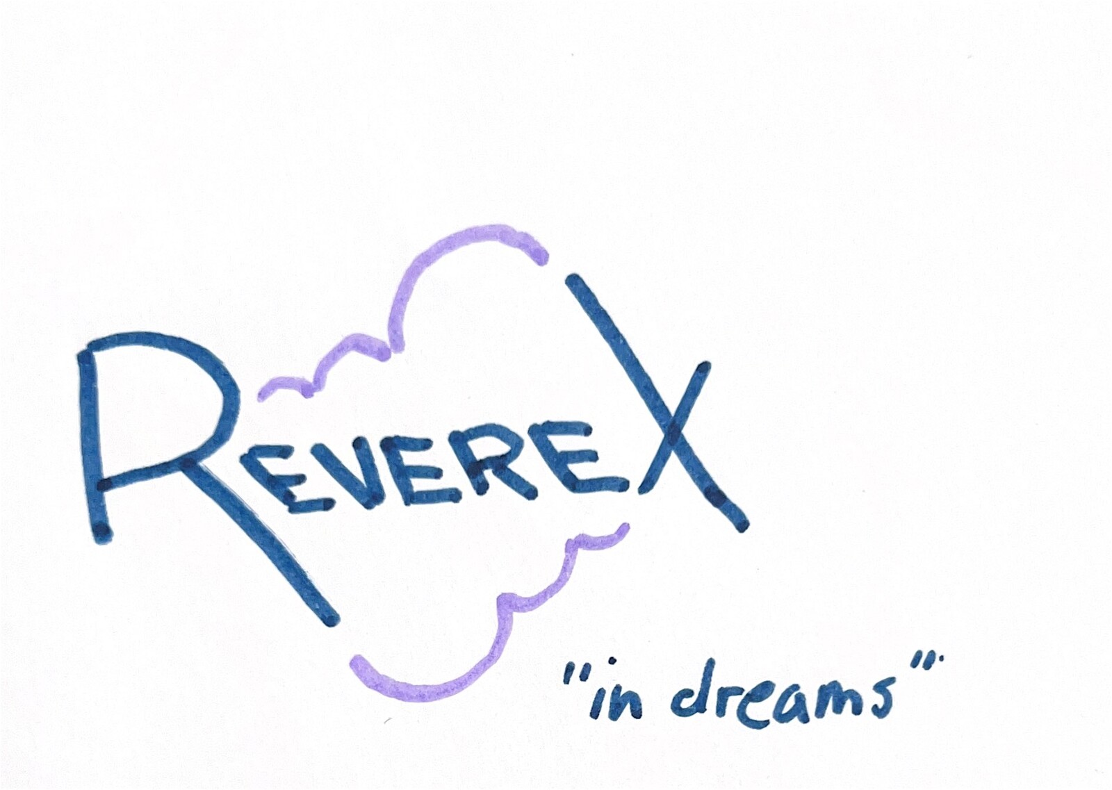 Exploration of a cloud motif with the  pre-established colours, as well as a brief slogan test.