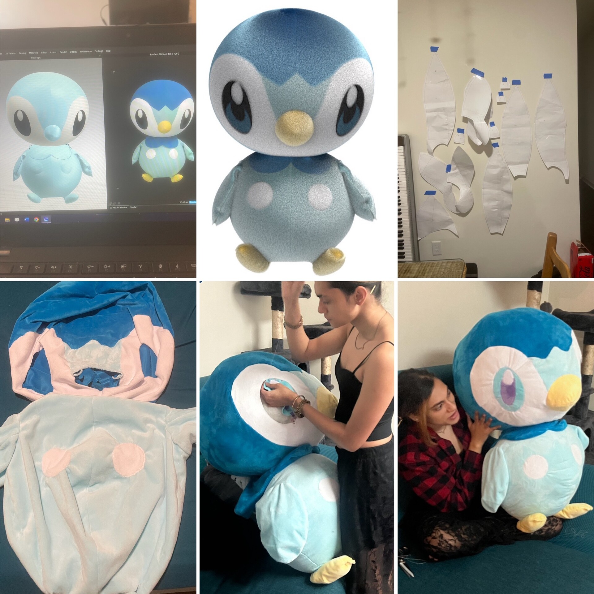Giant piplup plush new arrivals