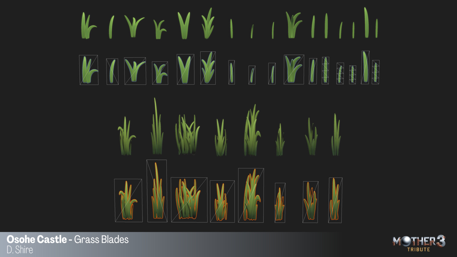 Grass Blade Models