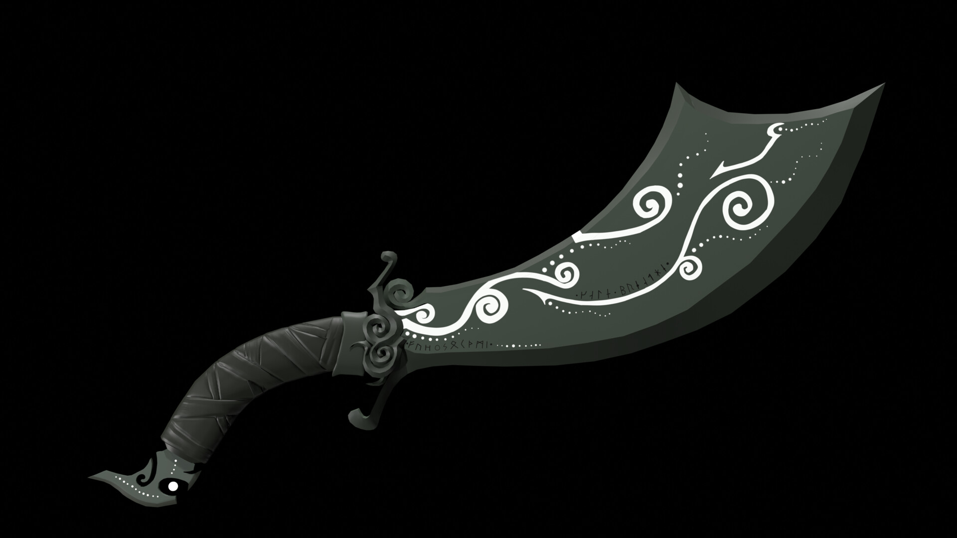ArtStation Curved Blade of The Winds