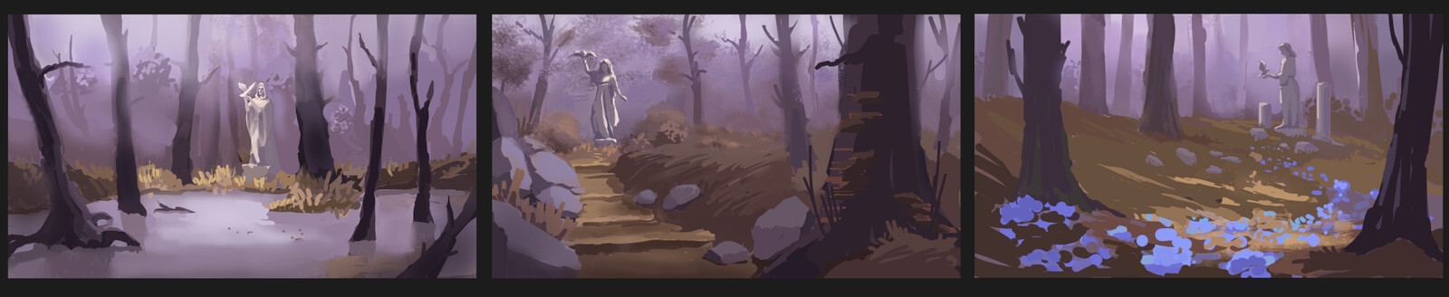 early composition sketches