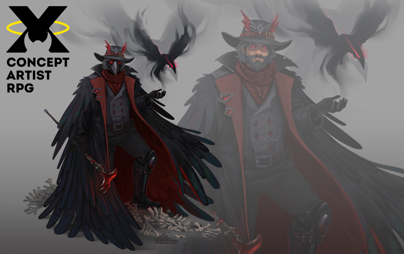 Full power main hero look