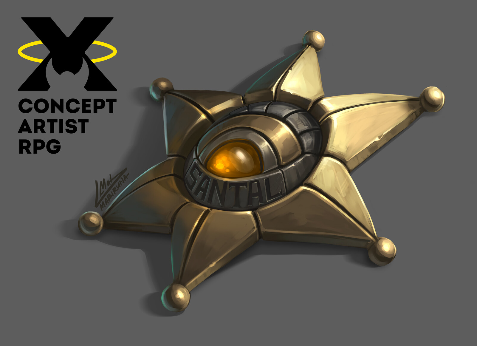 sheriff star of Santal town