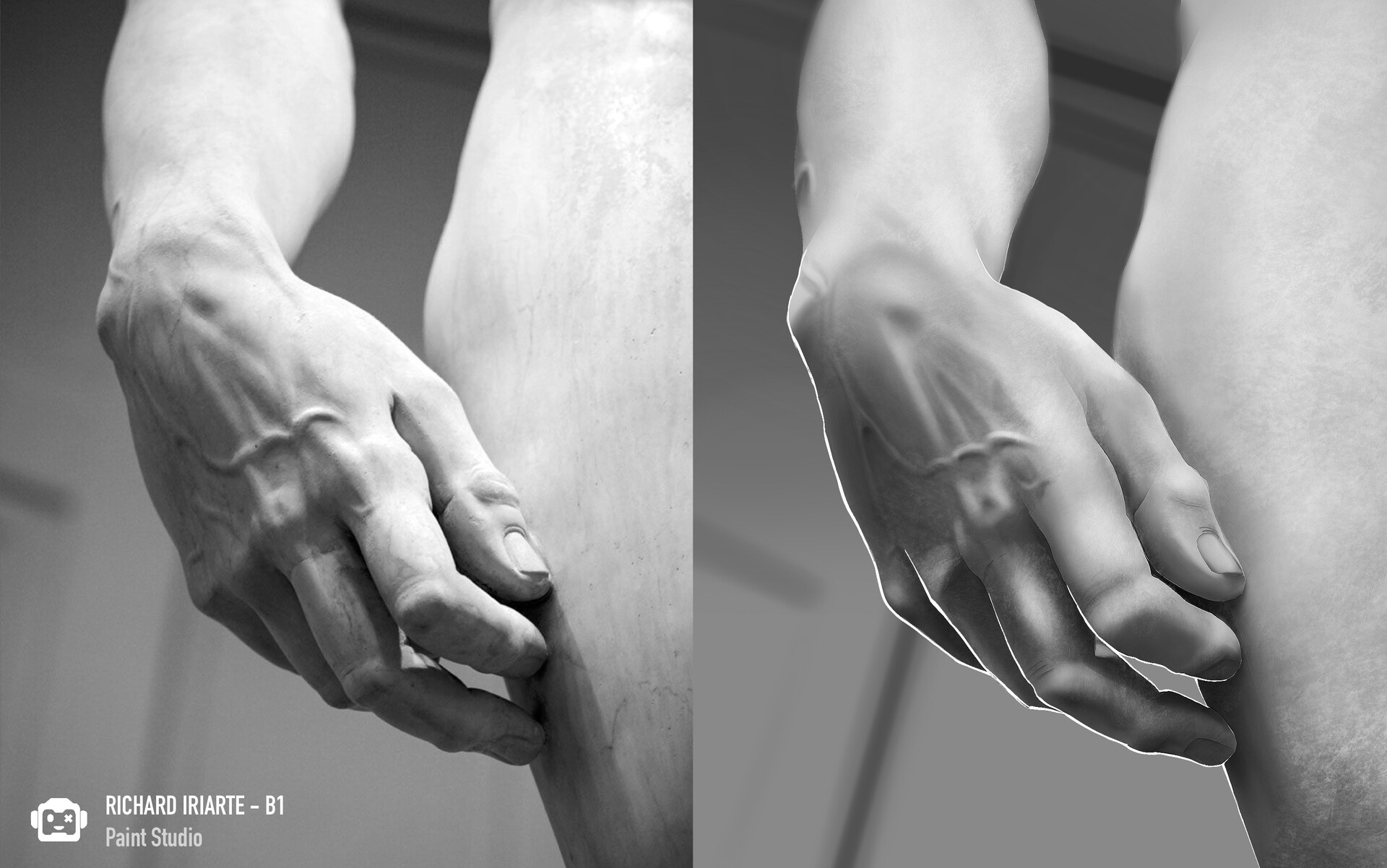 ArtStation - HAND - DRAW STUDY