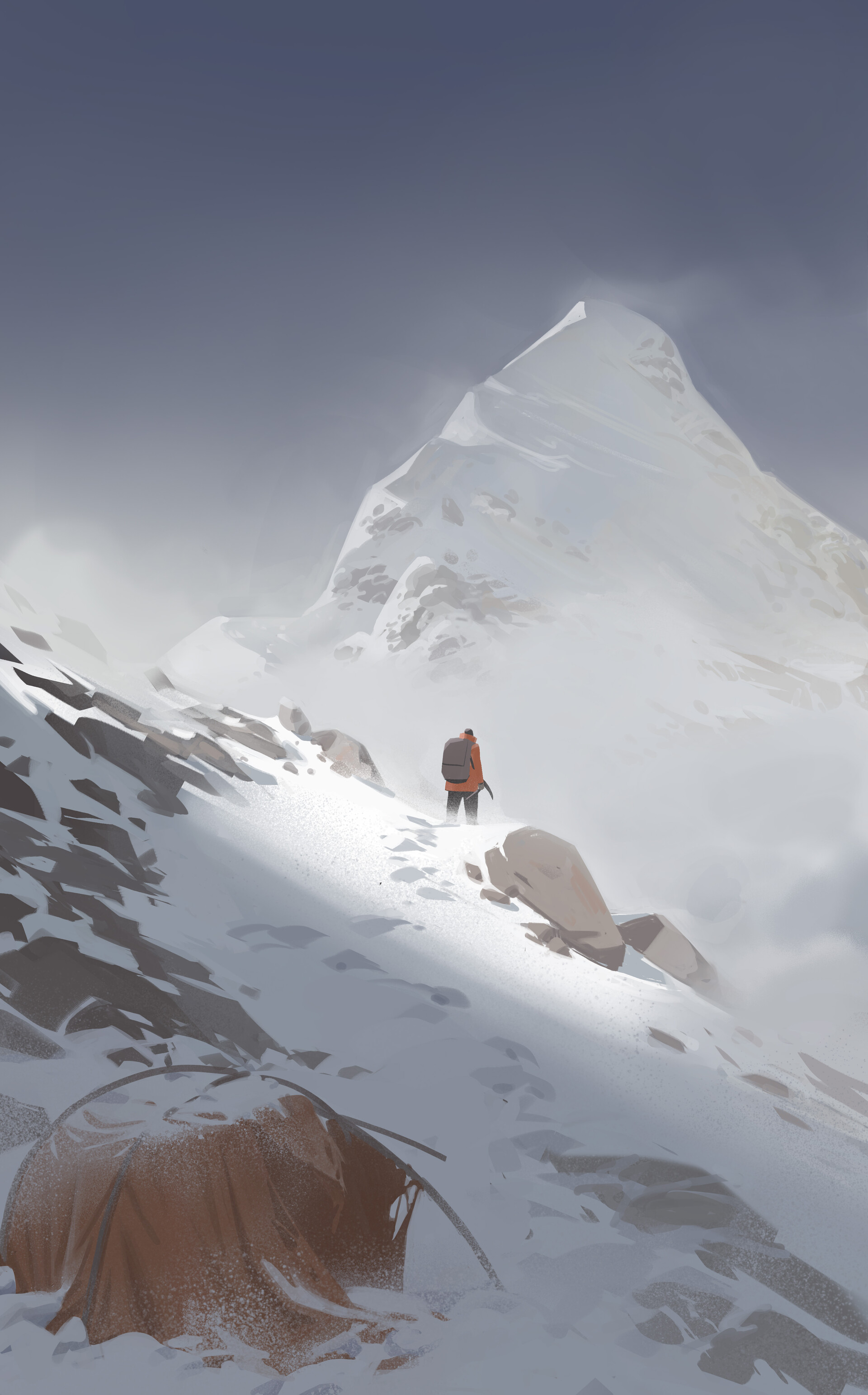 ArtStation - Un mensonge à l'Everest