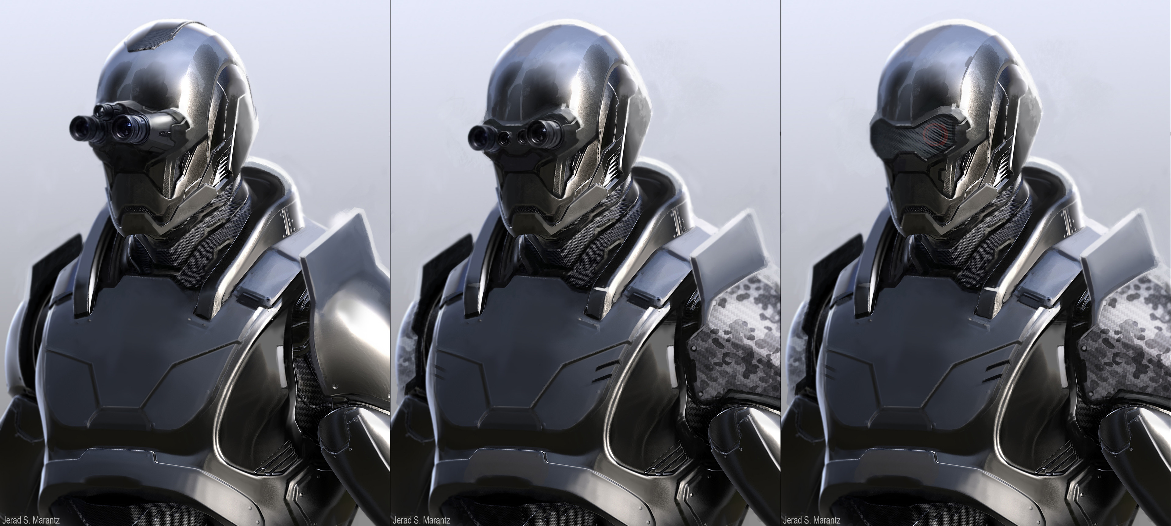 Futuristic Under Armour Mens ArtStation ARMOR Suit Concepts