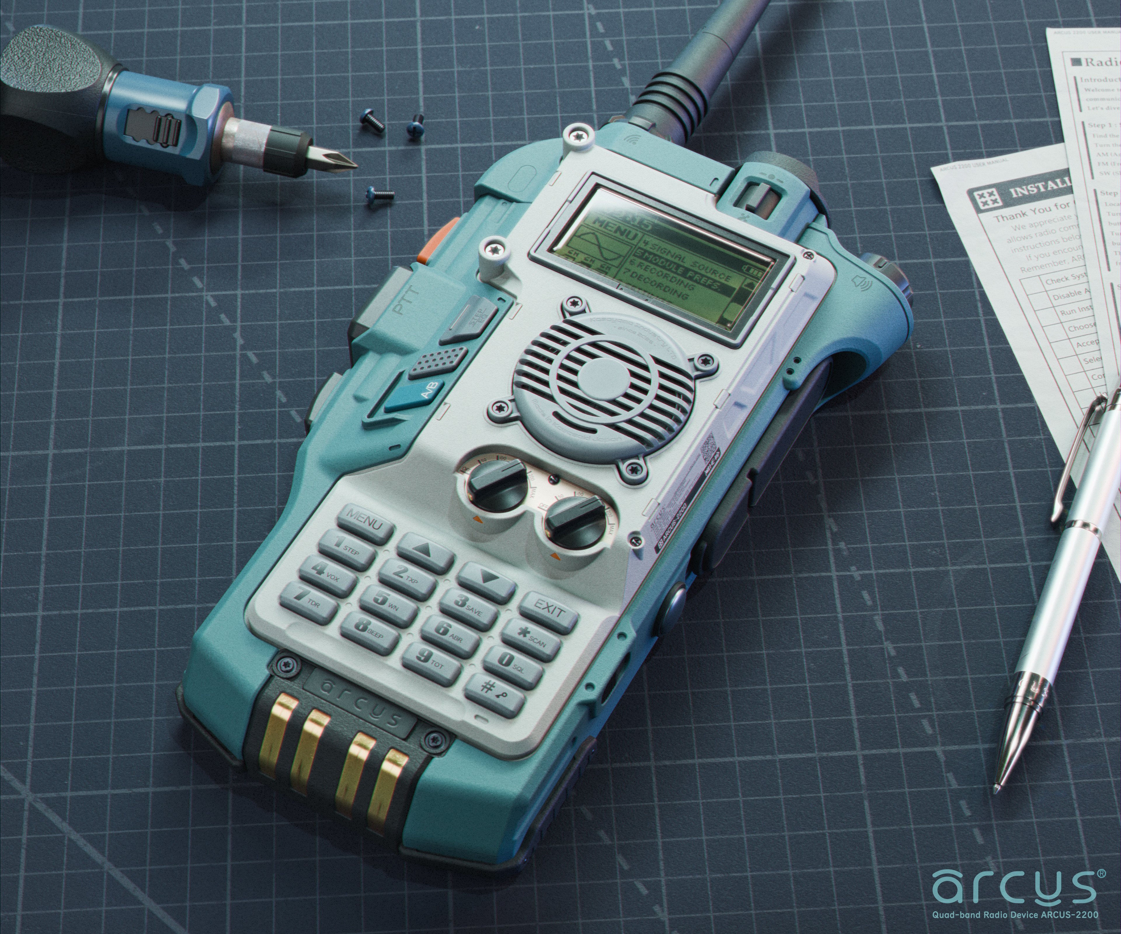 ArtStation - Concept model : Arcus-2200