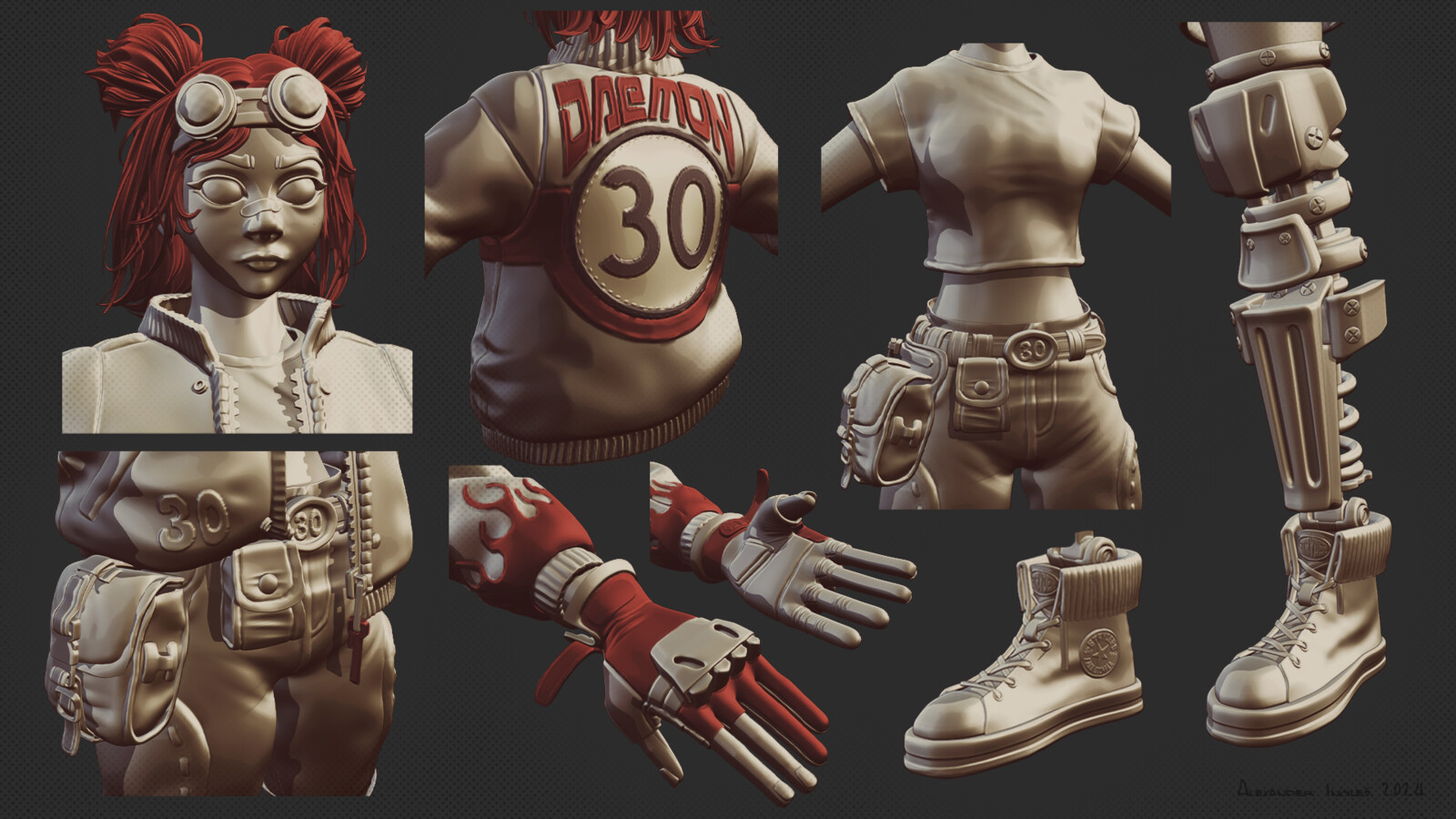 High Poly Sculpt