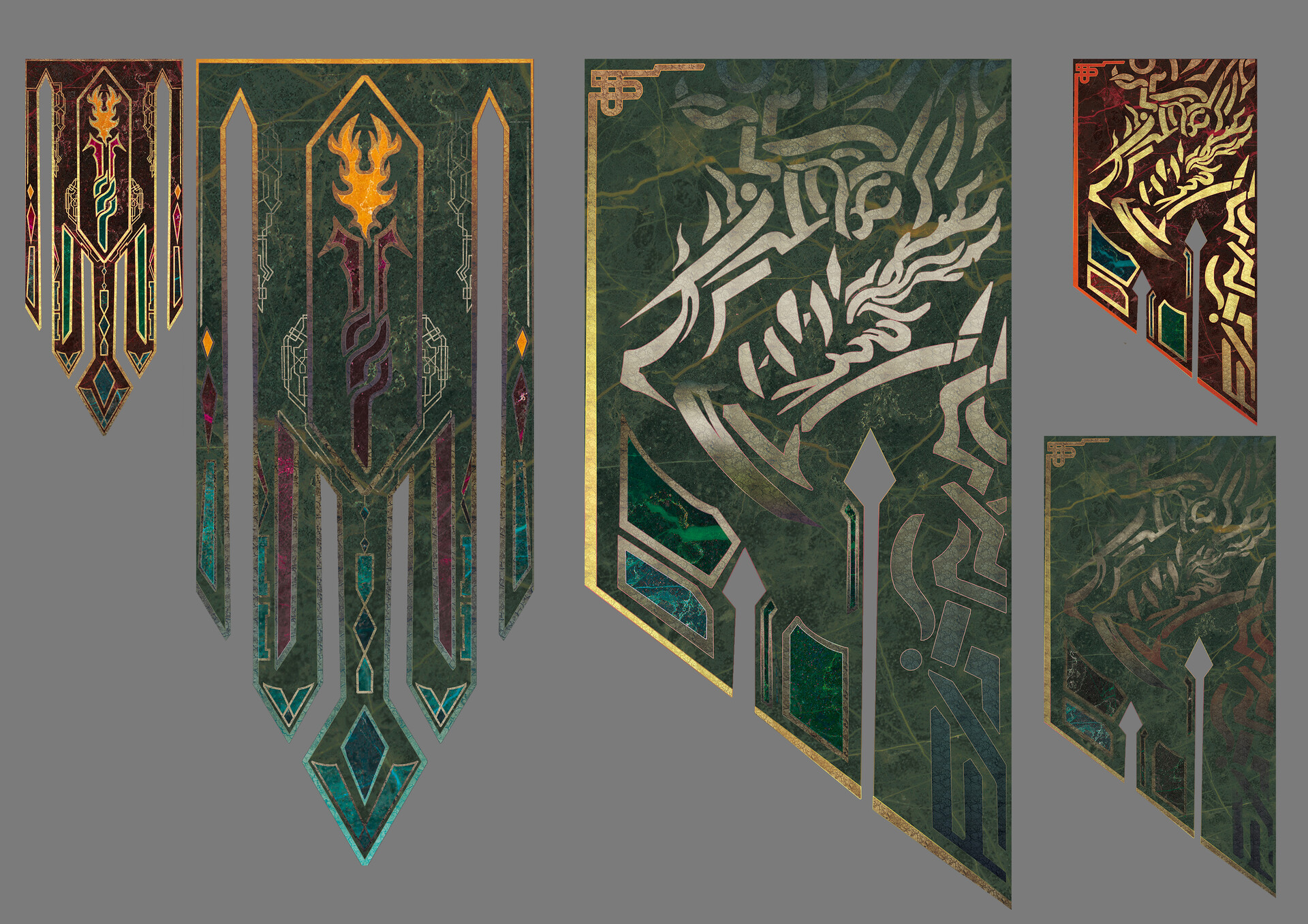 ArtStation - Flag design