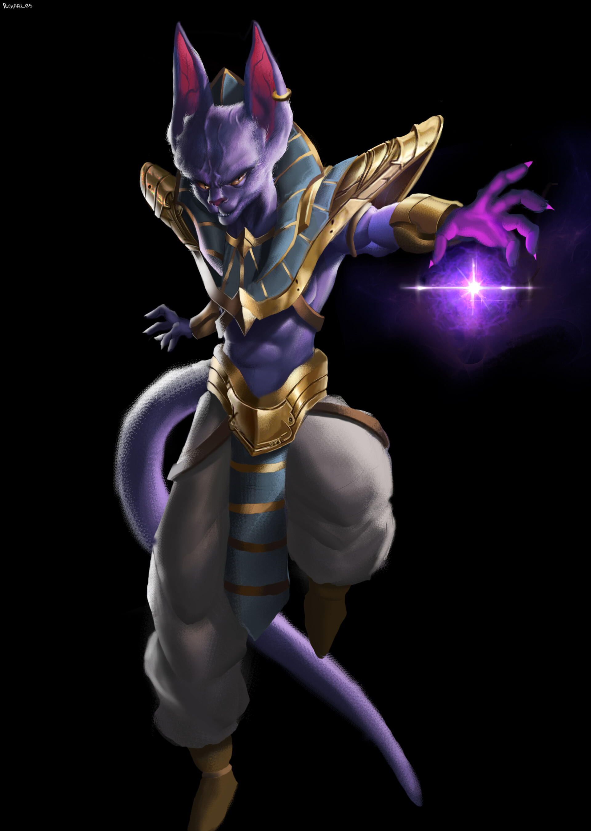 ArtStation - Lord Beerus Redesign