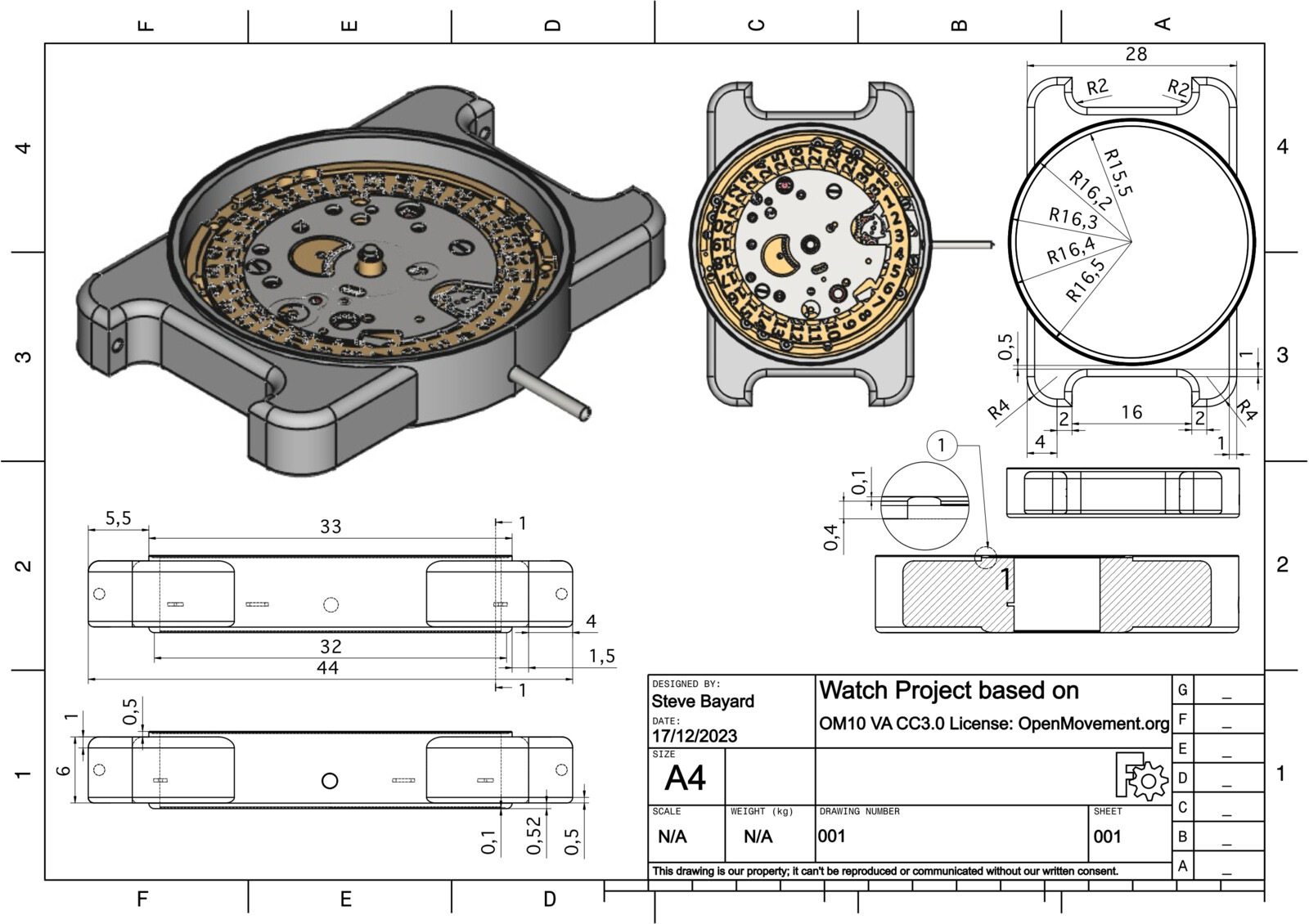 FreeCAD - Comception of the case