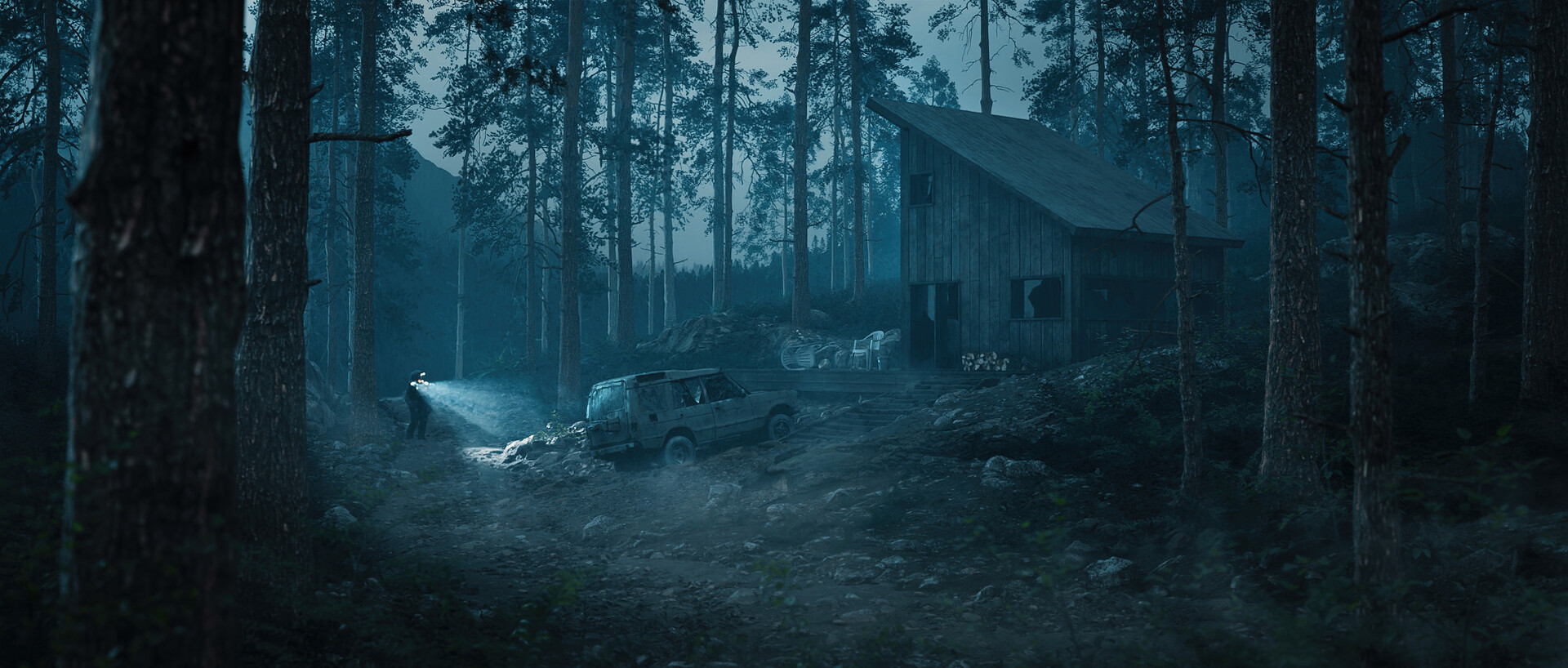 ArtStation - Cabin in the woods