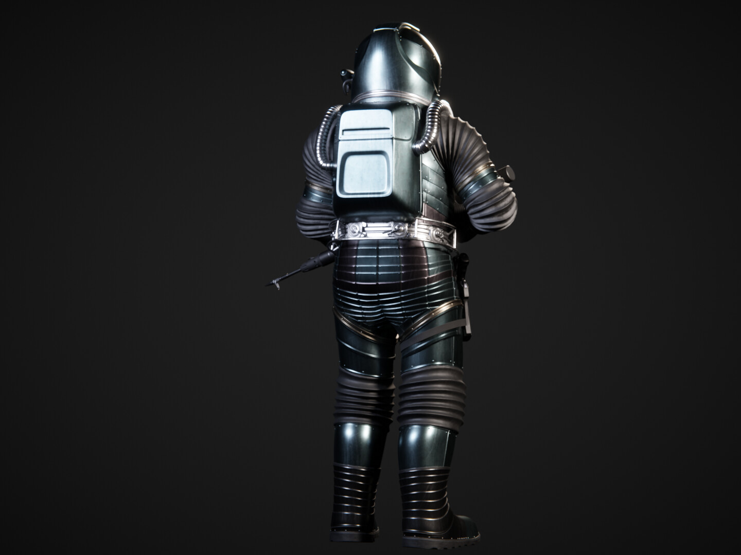 David Grotewold Barotrauma Fan Art Diving Suit