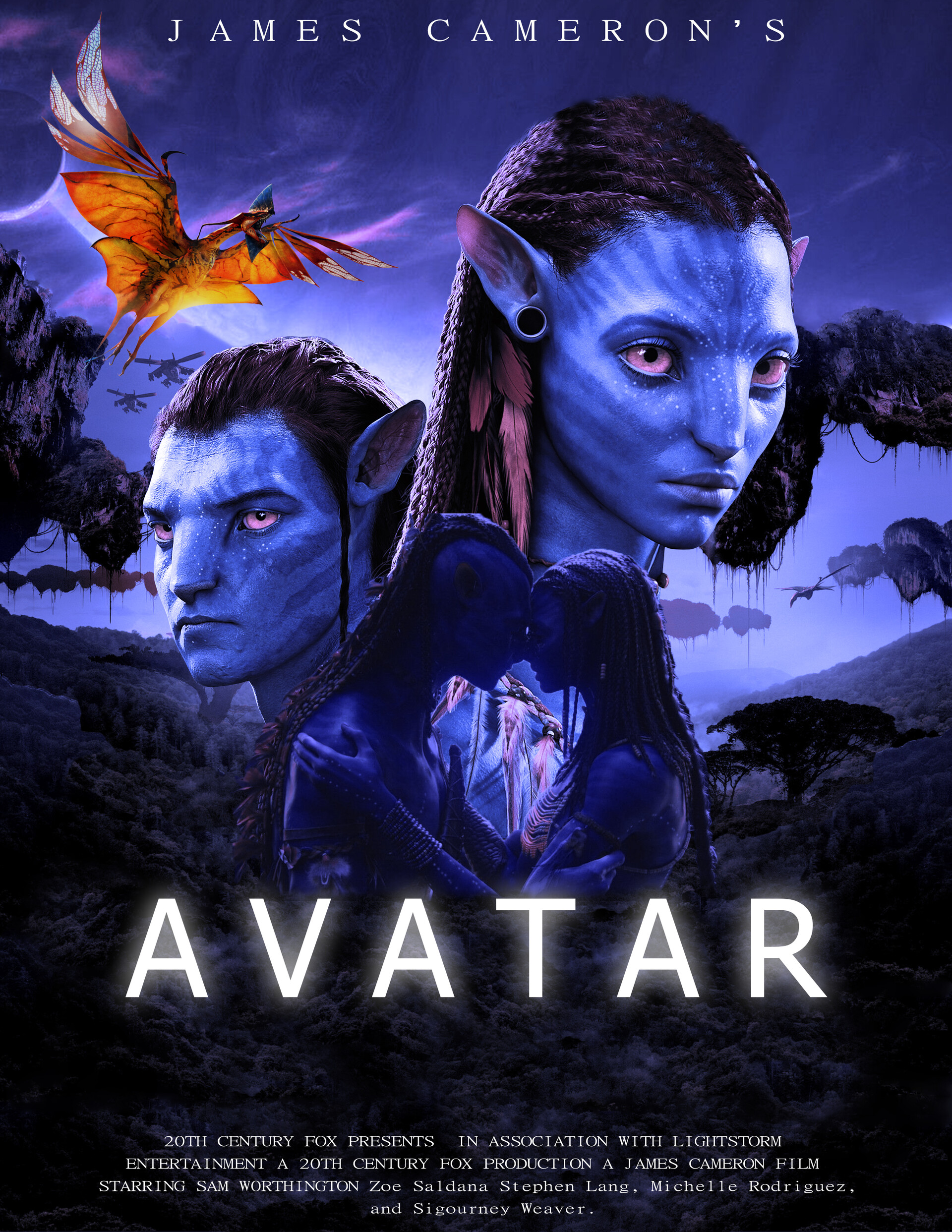 ArtStation - Avatar (movie poster)