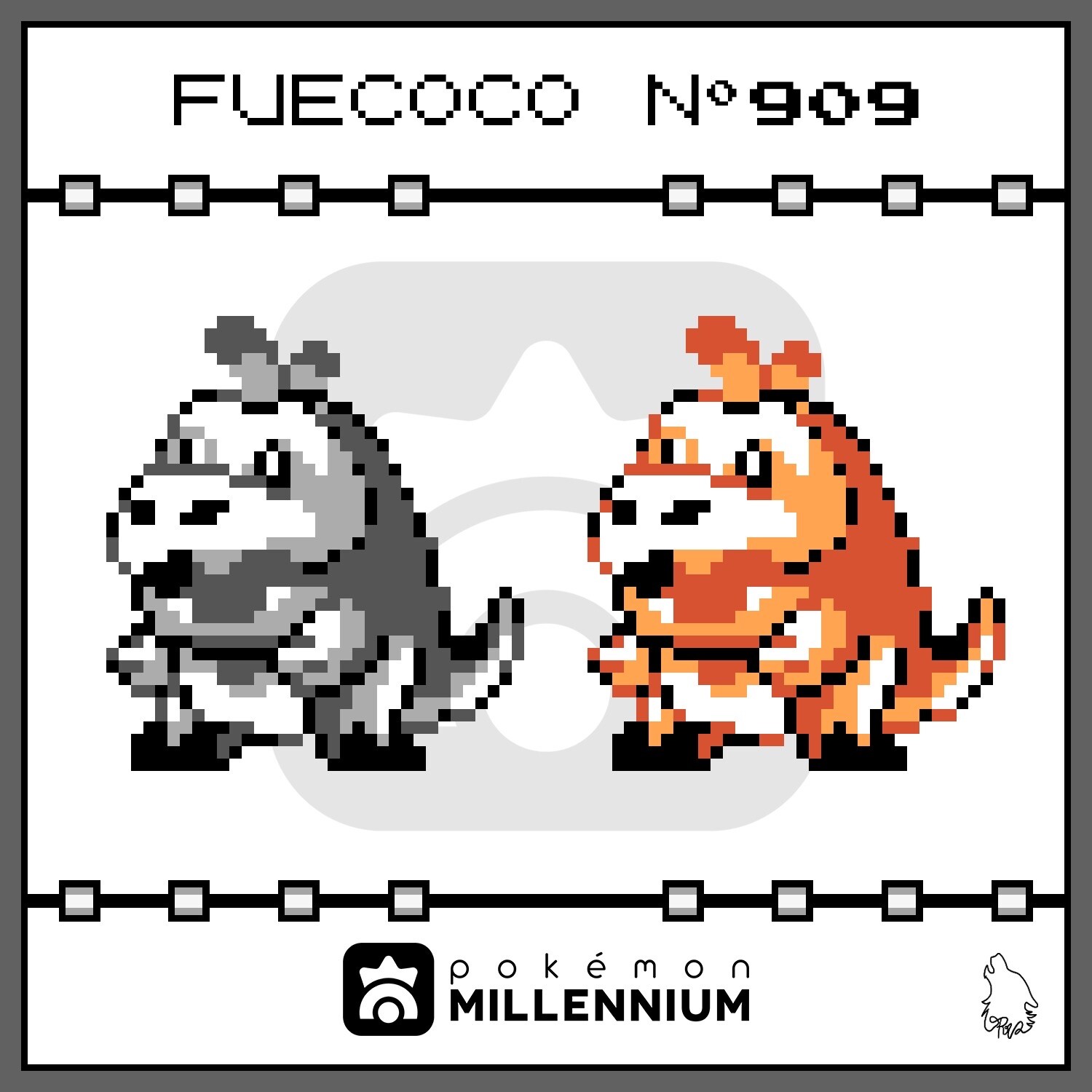 Artstation - Fuecoco Pixel Art