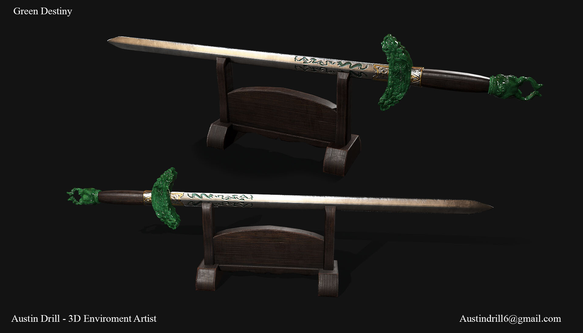 ArtStation Green Destiny Crouching Tiger Hidden Dragon