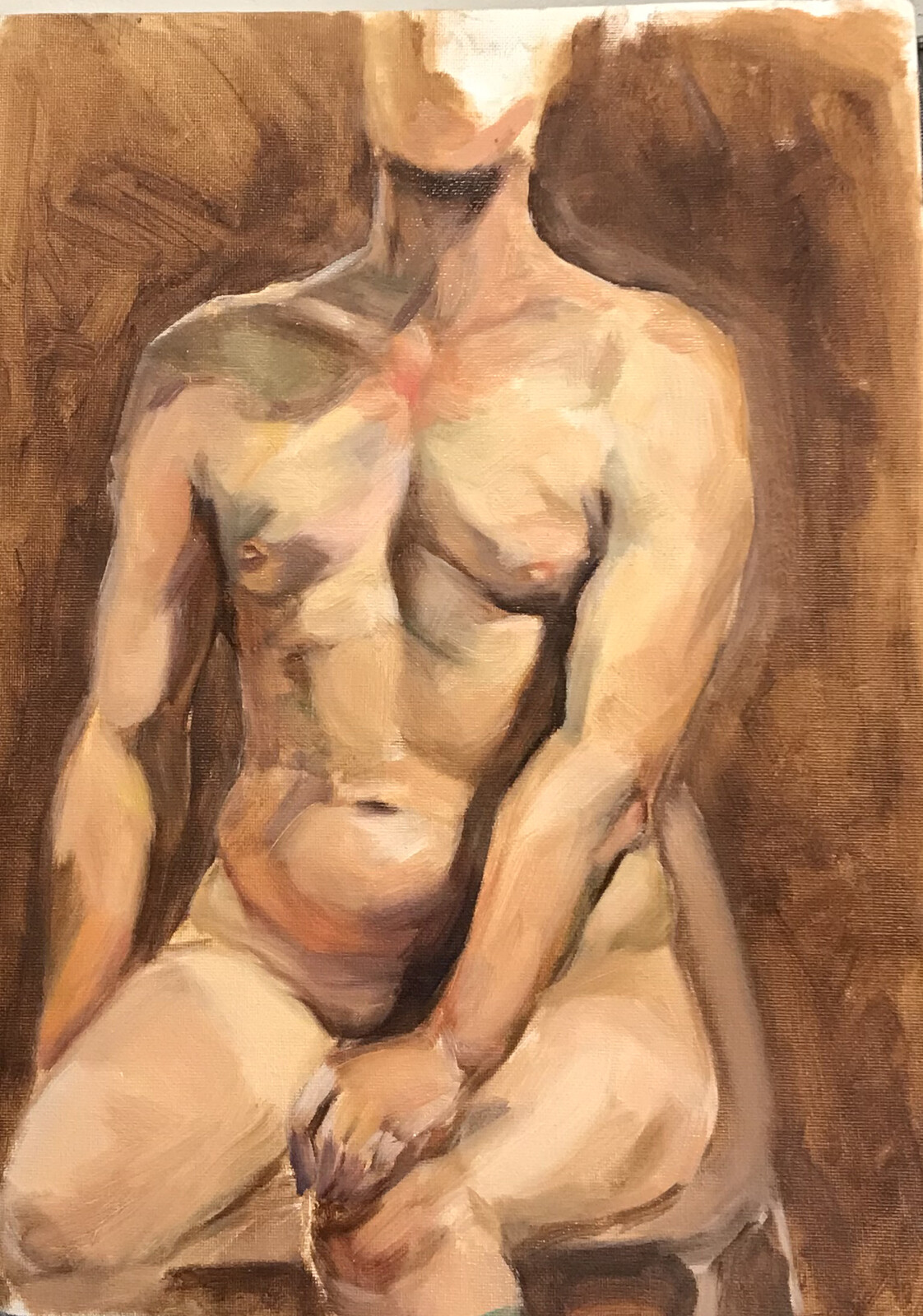 Model
Medium: Oil
Size: 16.5 x 11.7 in
