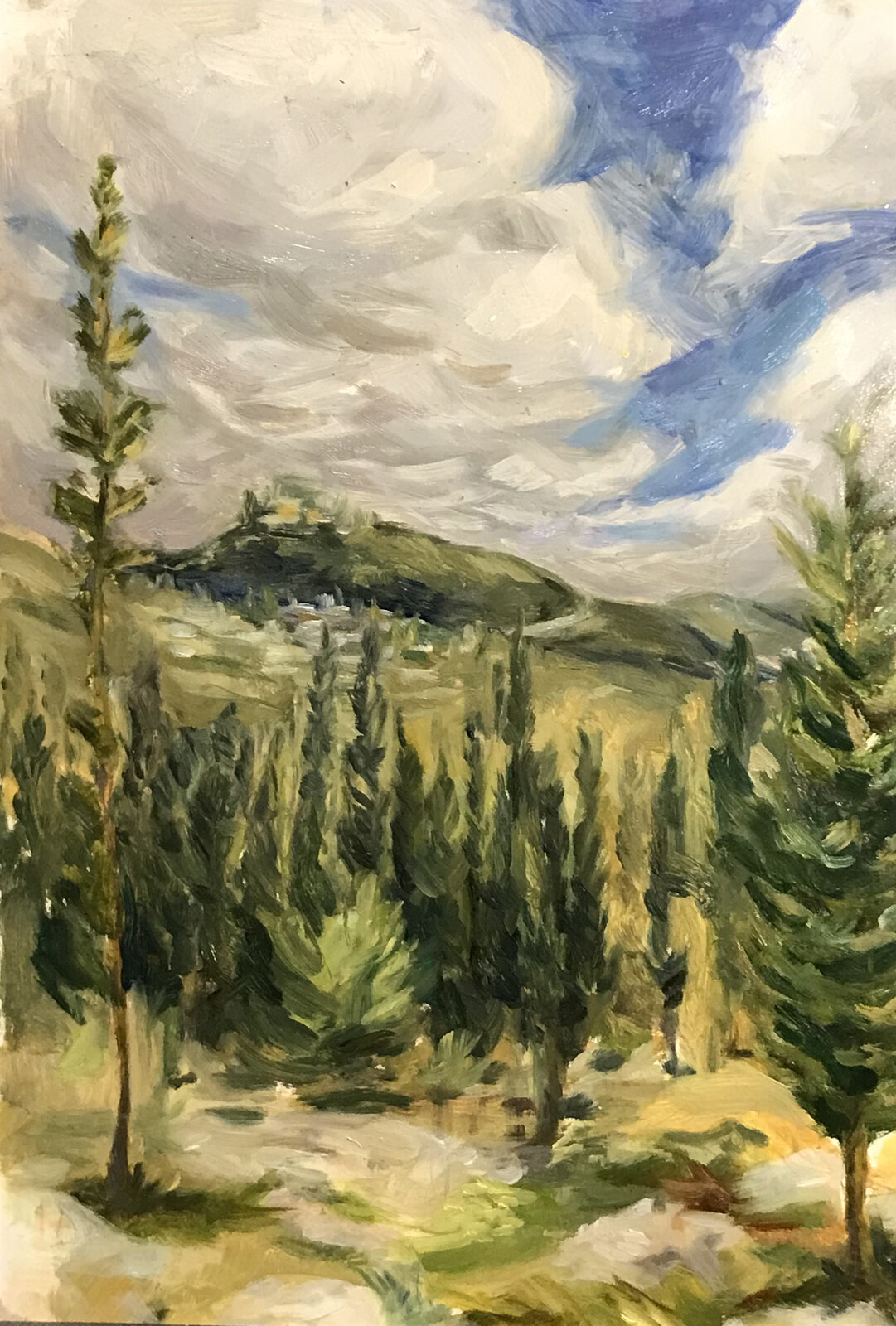 Jerusalem
Medium: Oil
Size: 16.5 x 11.7 in
