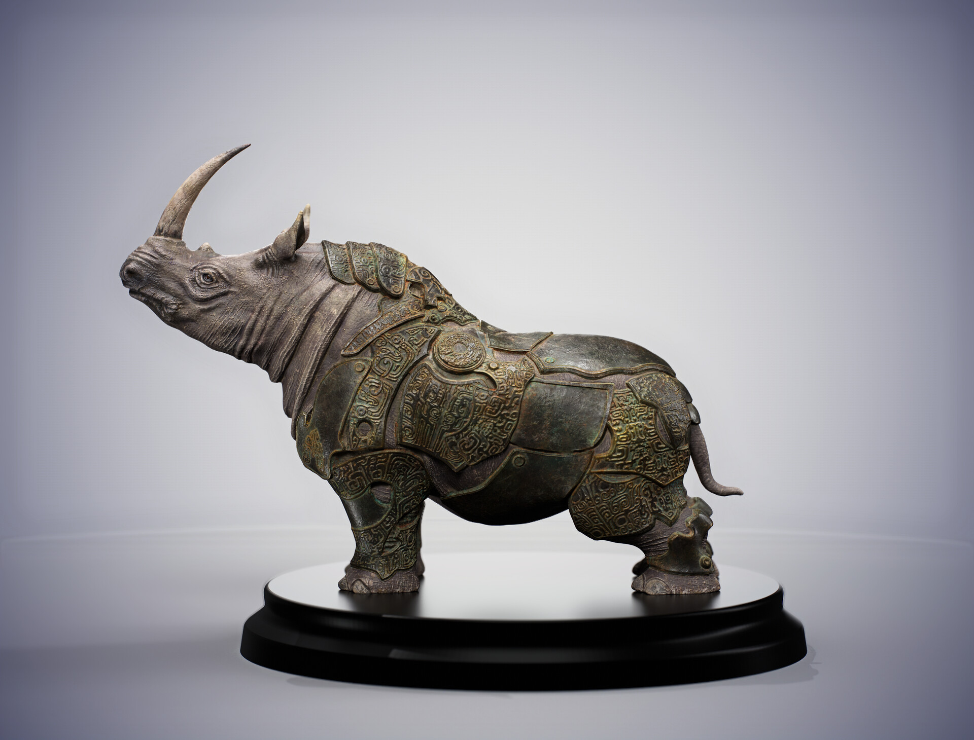 ArtStation - 中国青铜犀牛China rhinoceros ArtStation - 中国青铜犀牛China rhinoceros