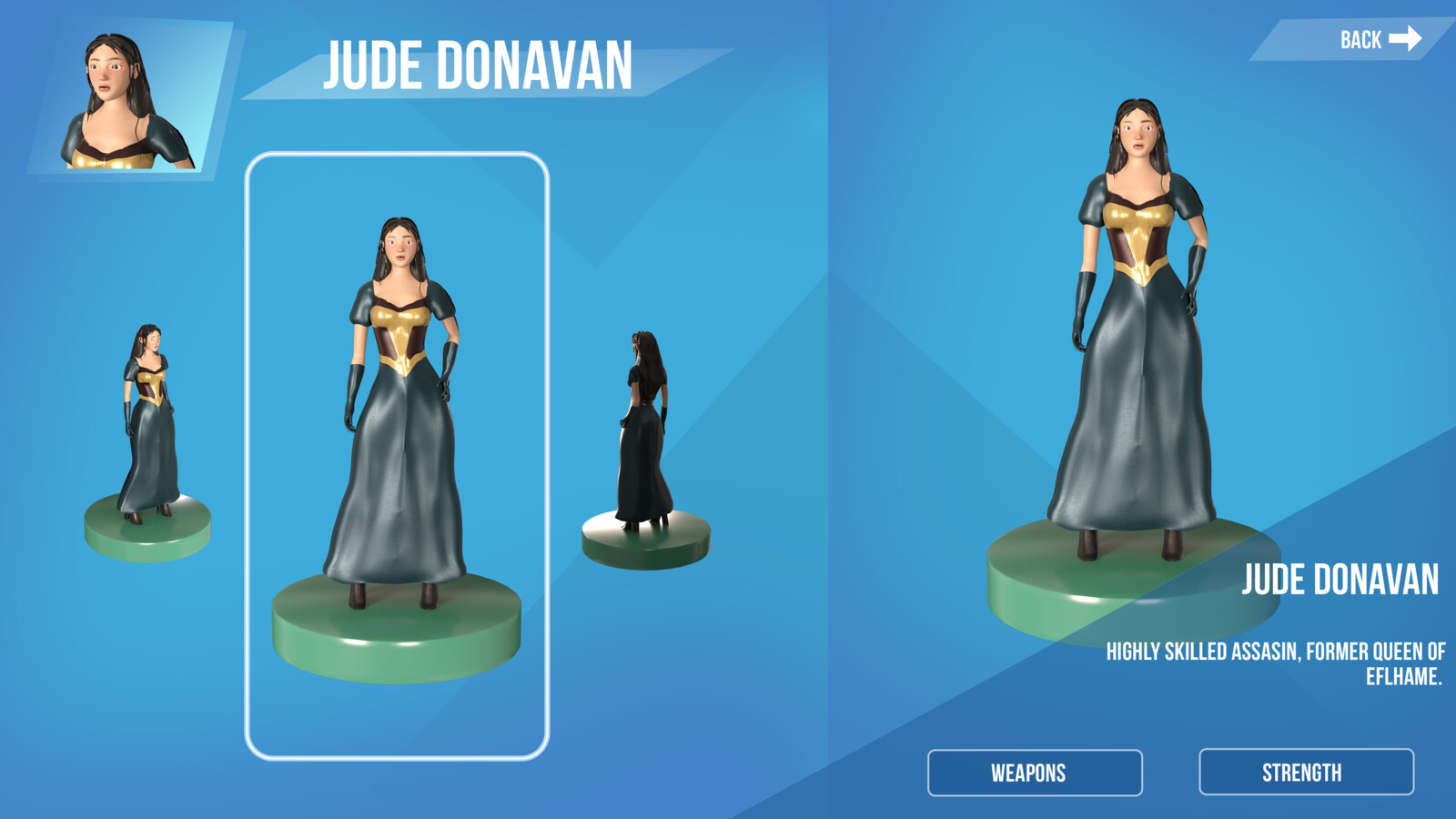 Jude Donavan - 3d Model 