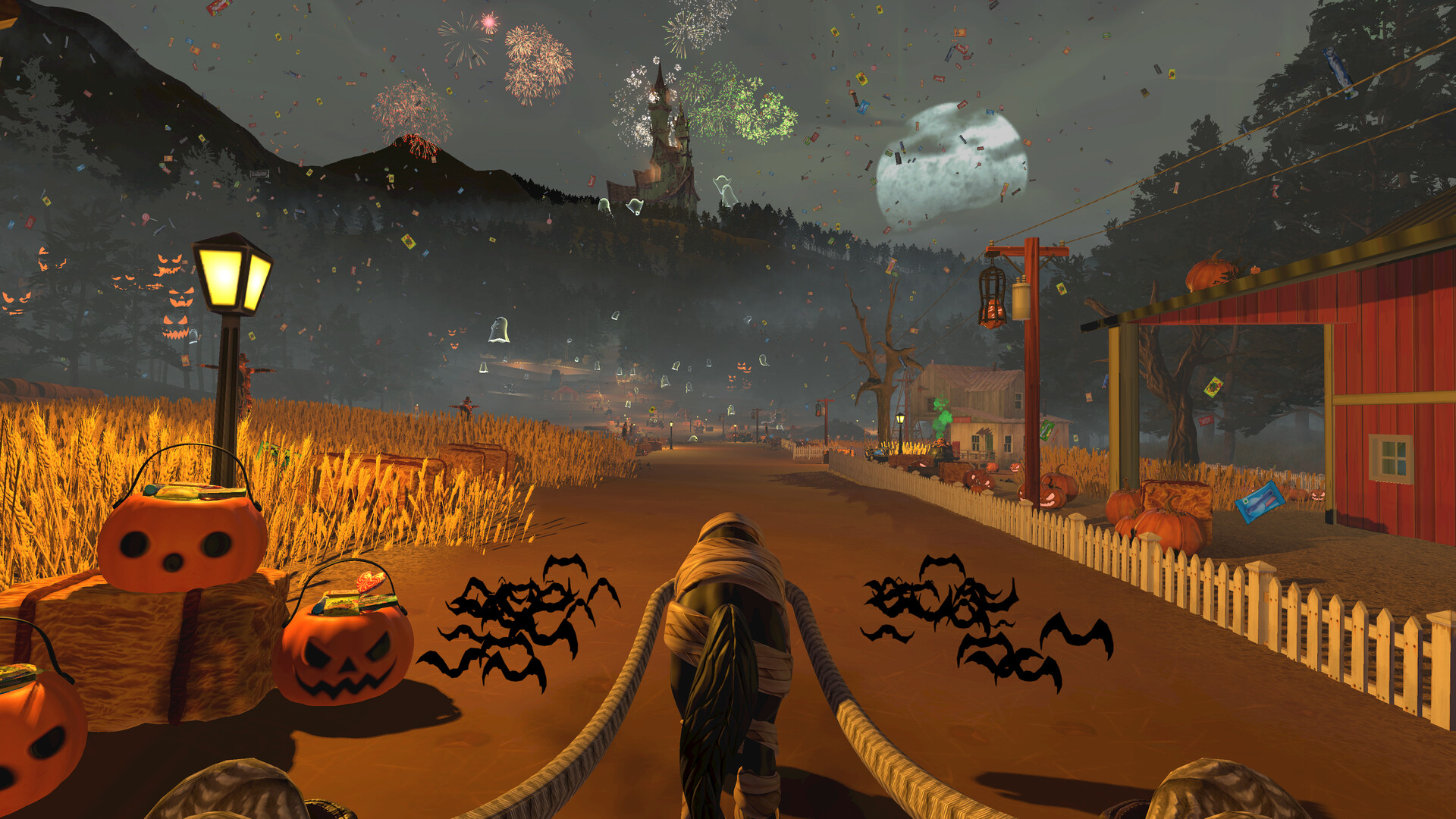 ArtStation Not-So-Scary Halloween Ride 360 VR Ride Experience!